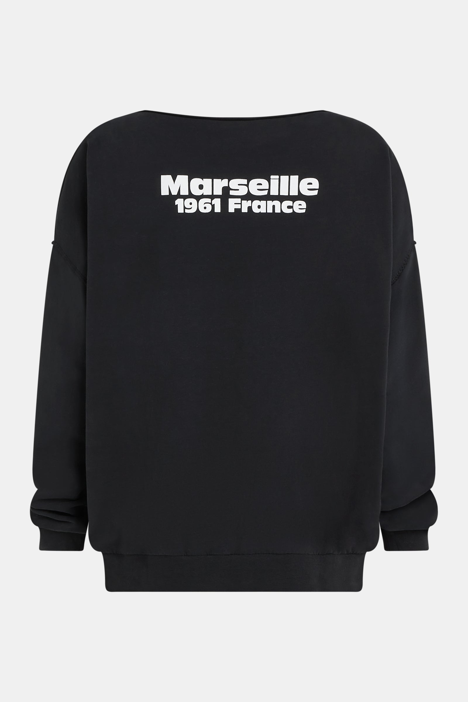 SWEATER PRINT (S26F1831) BLACK - WHITE