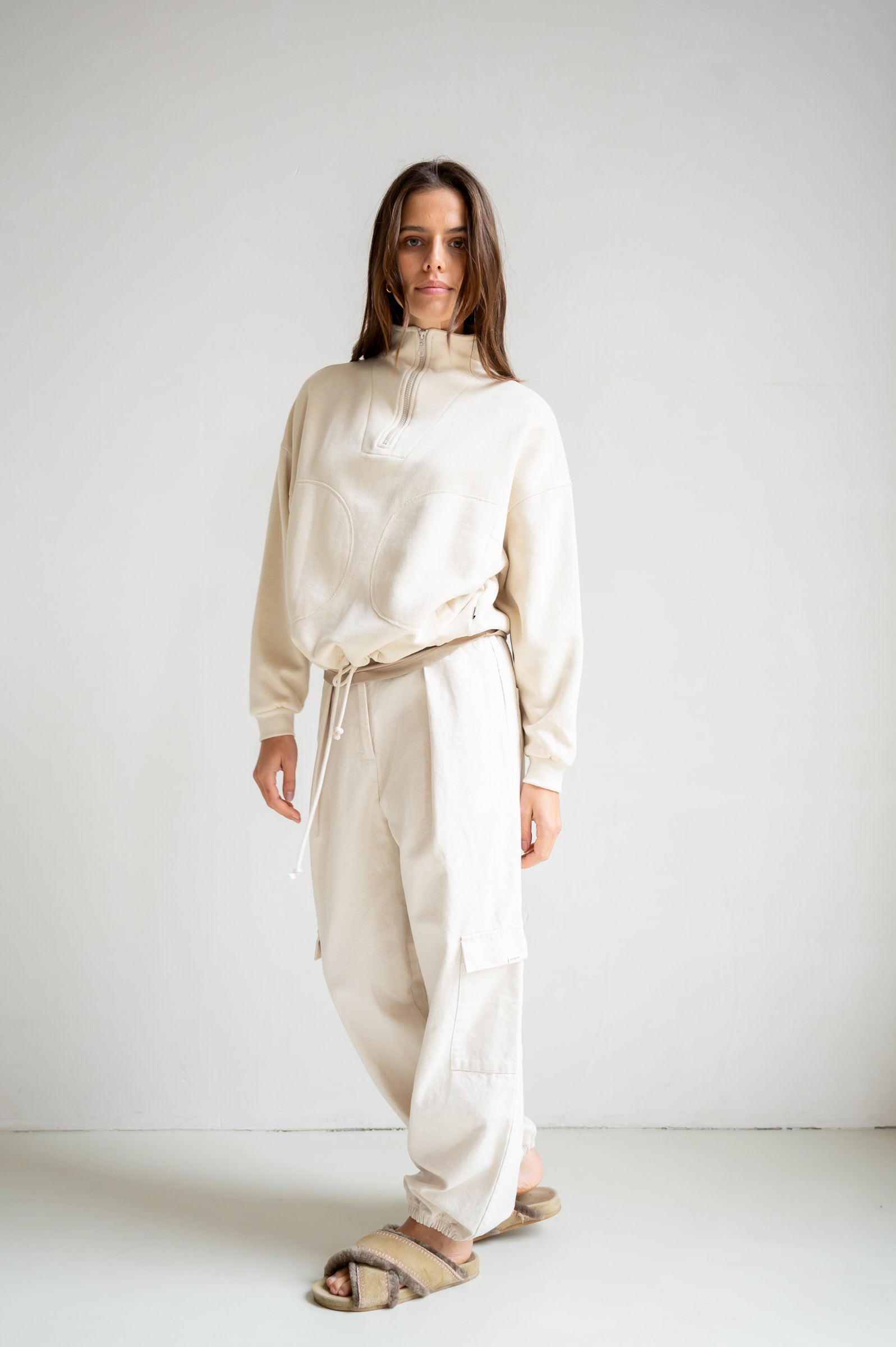 SWEATER (S26F1836) OYSTER