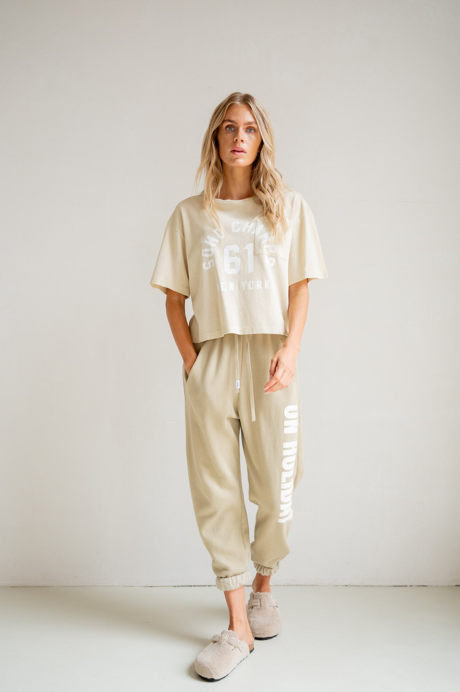 T-SHIRT PRINT (S26F1839) OYSTER - WHITE