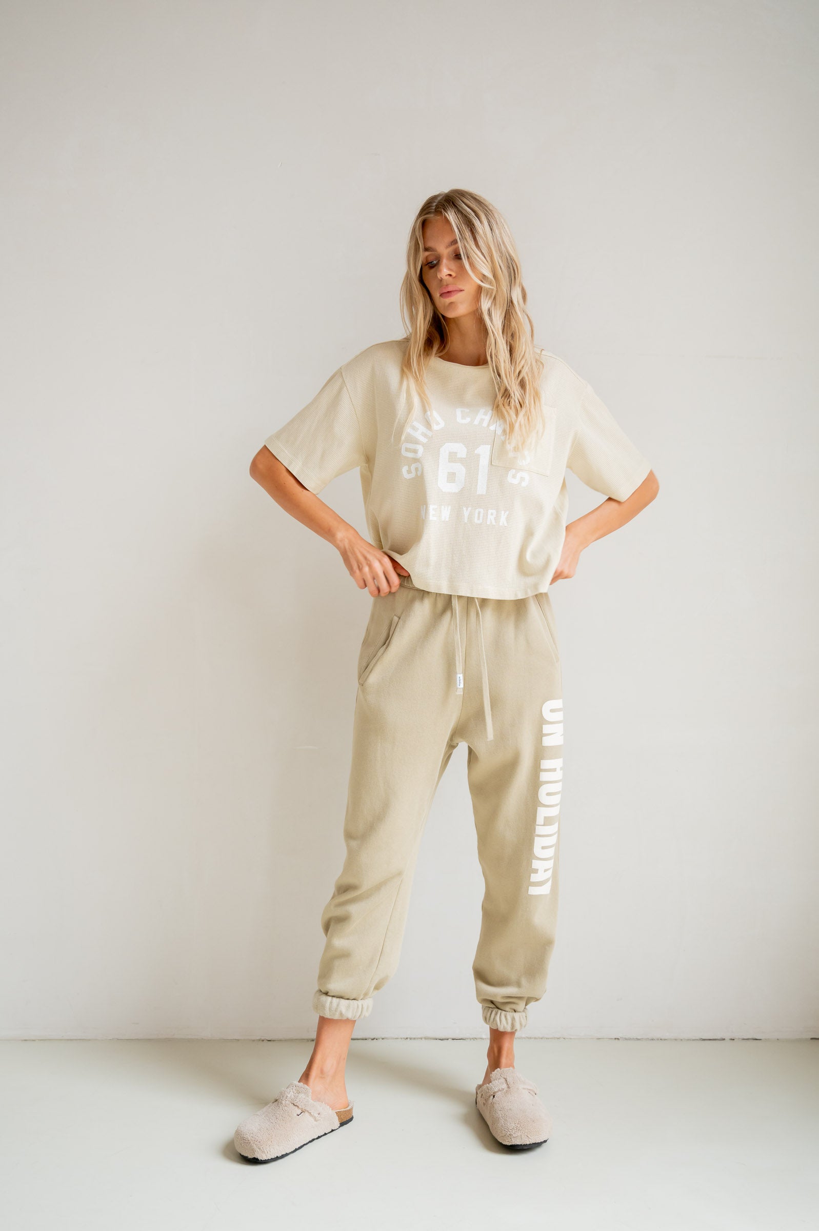 T-SHIRT PRINT (S26F1839) OYSTER - WHITE