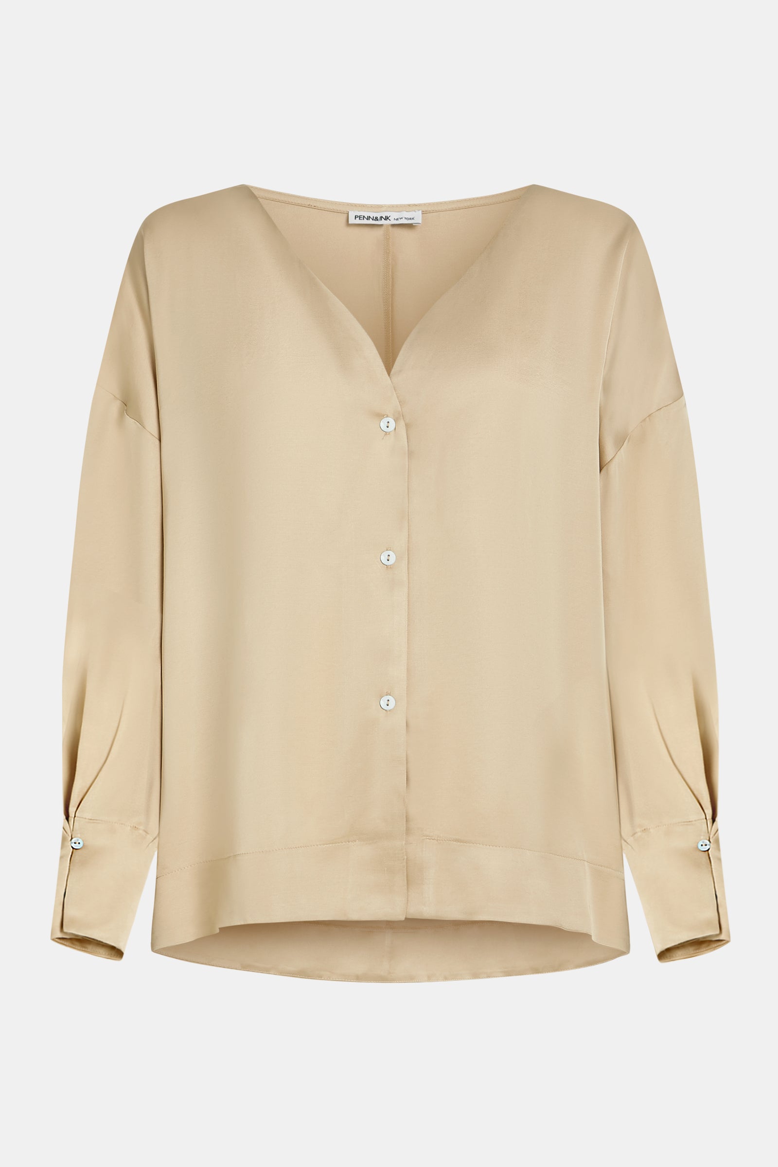BLOUSE (S26F1842) BEIGE