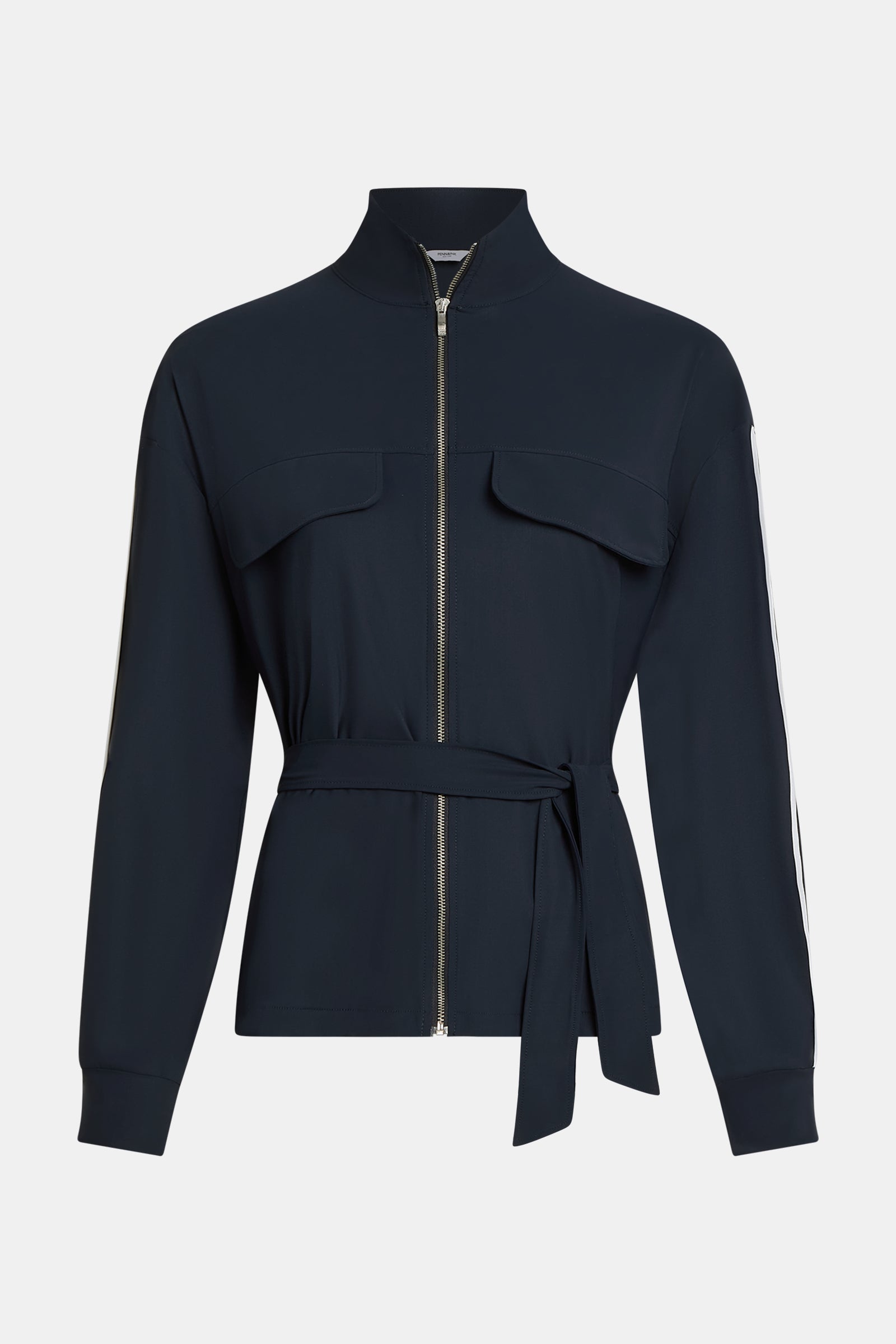 JACKET STRIPE (S26F1848) NIGHT - WHITE