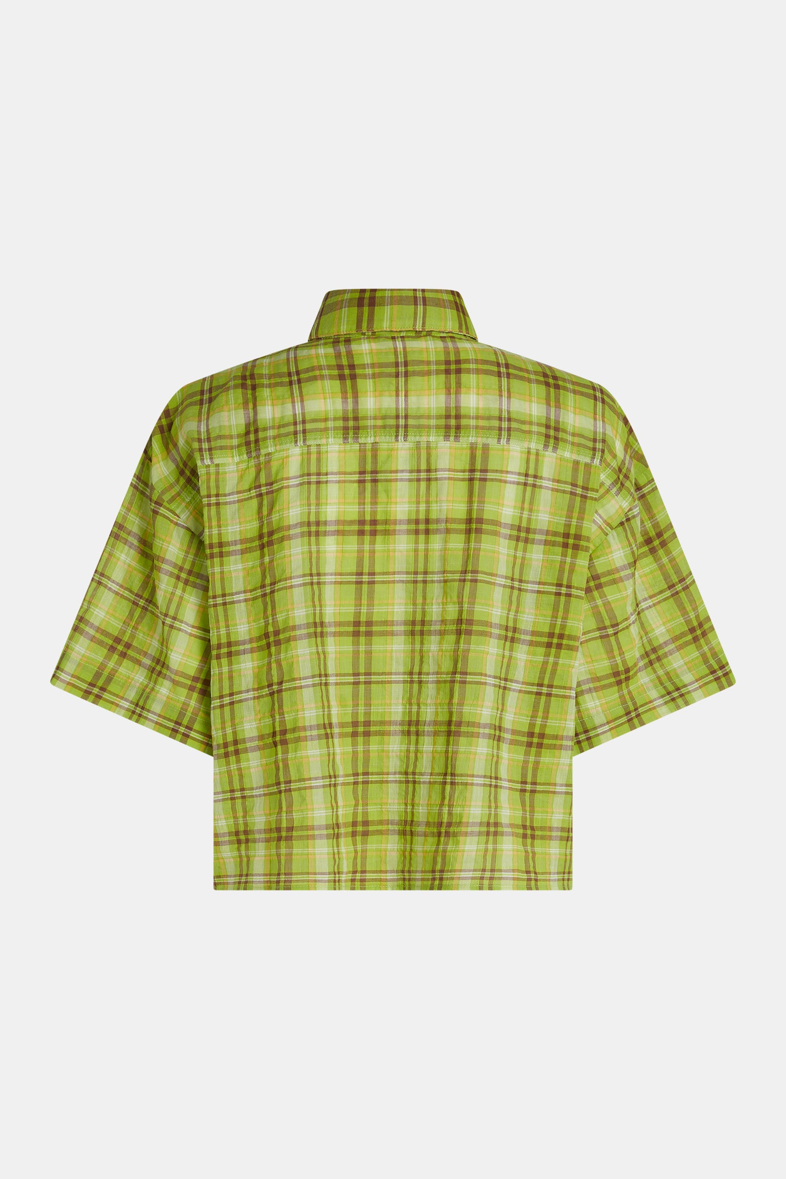 BLOUSE (S26F1895LTD) SUNNY LIME CHECK