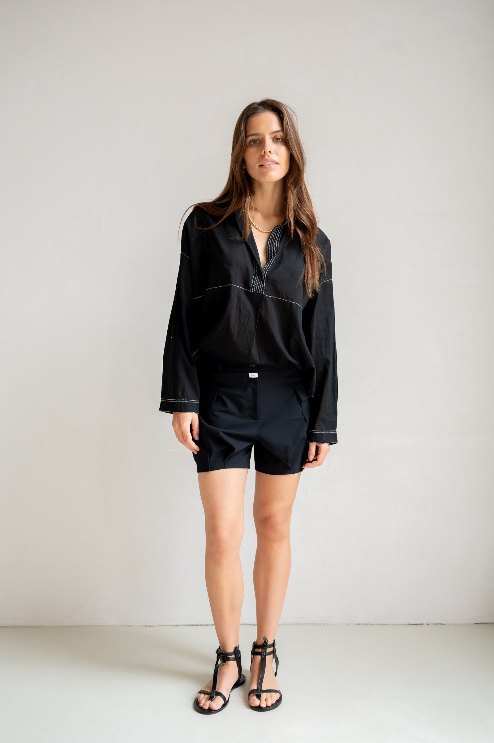 SHORTS (S26N1696) BLACK