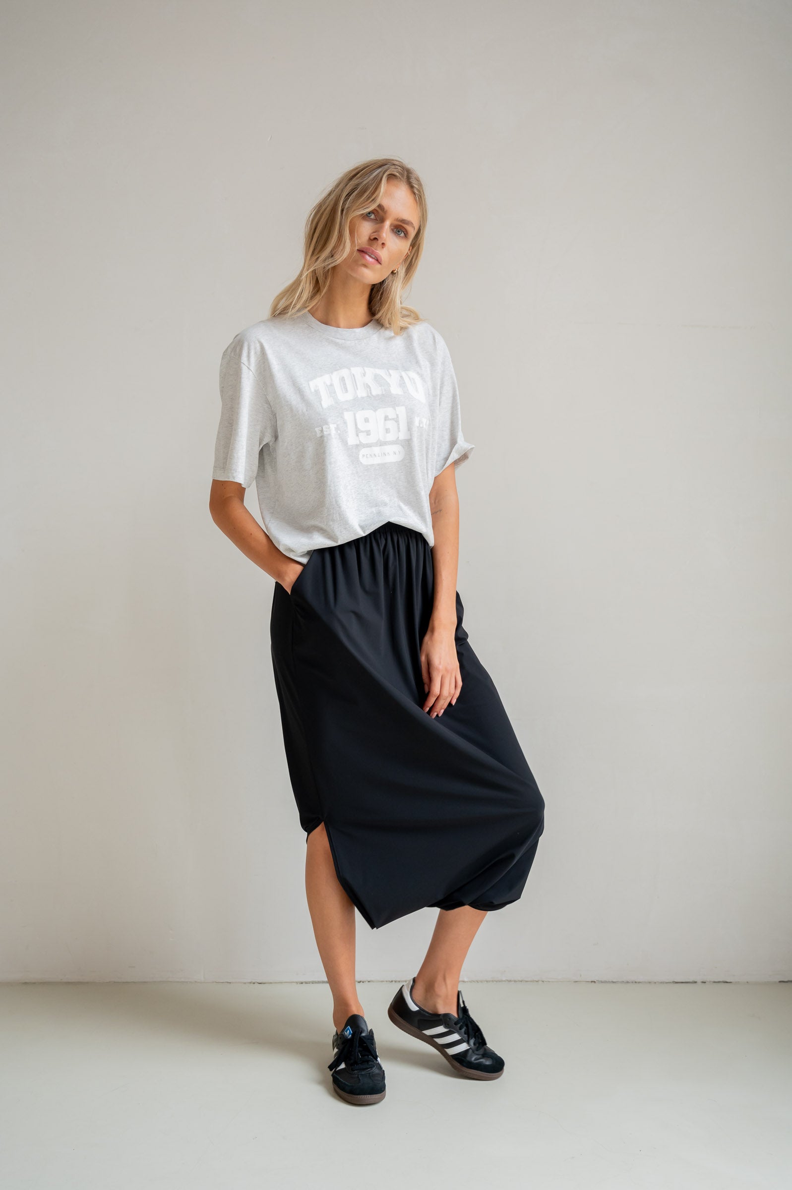 SKIRT (S26N1709) BLACK