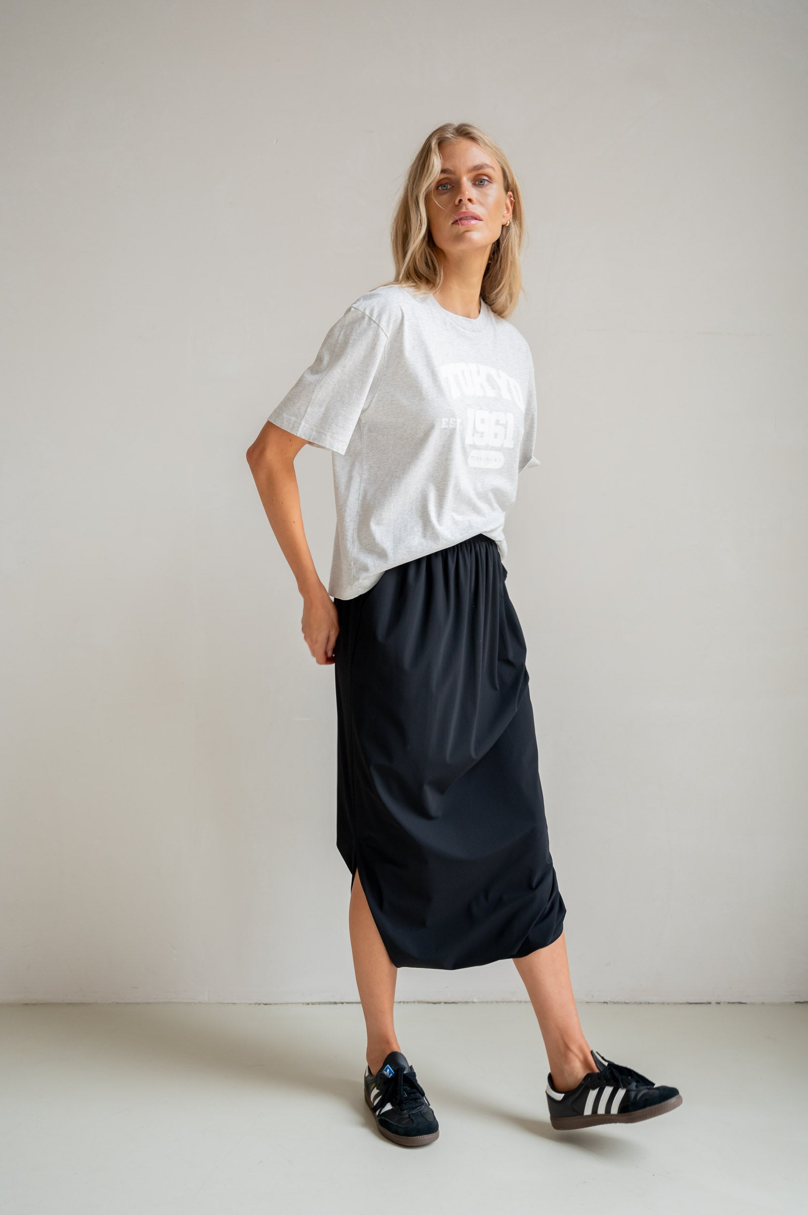 SKIRT (S26N1709) BLACK