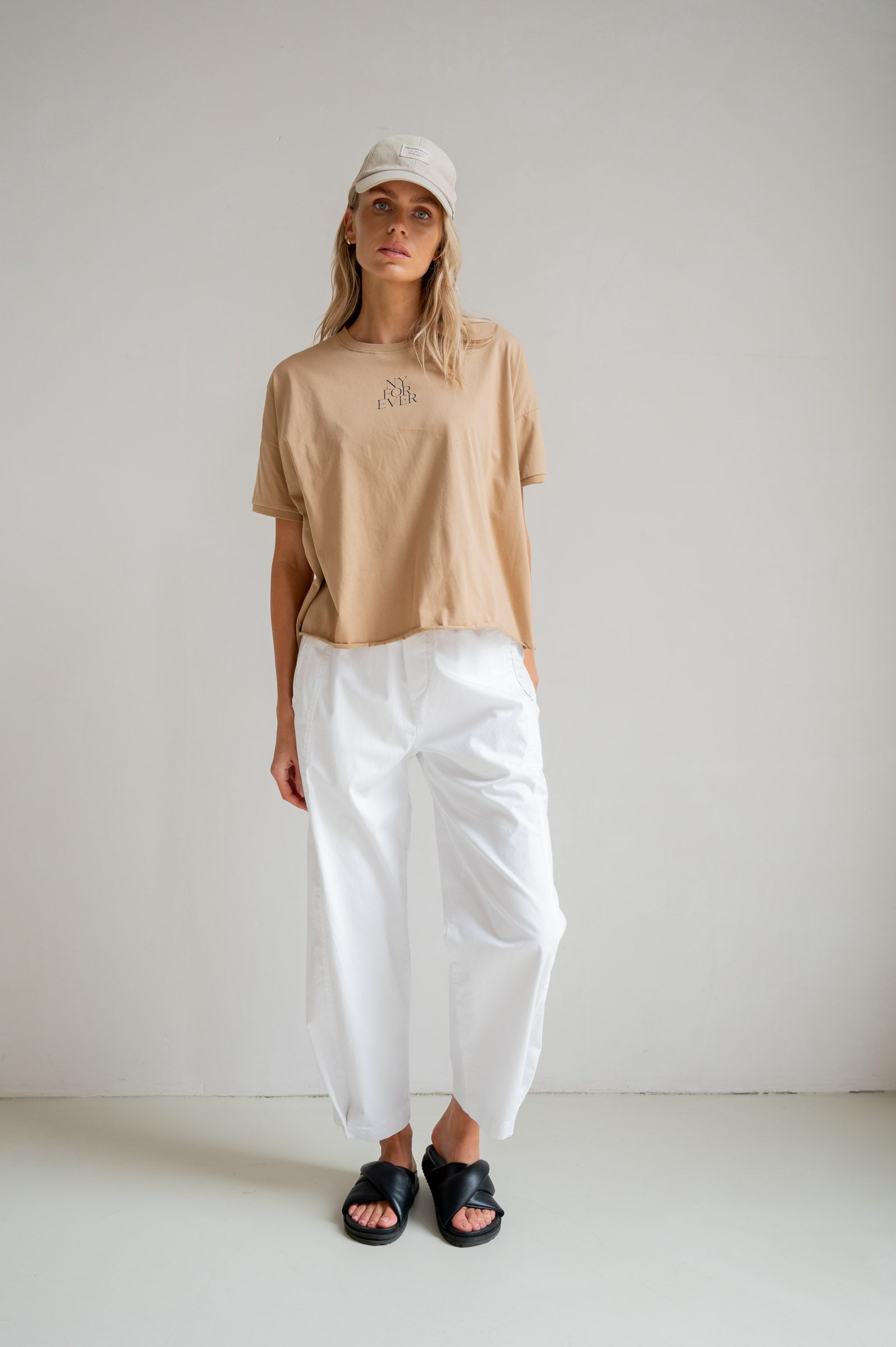 T-SHIRT PRINT (S26T1238) TANINE - BLACK