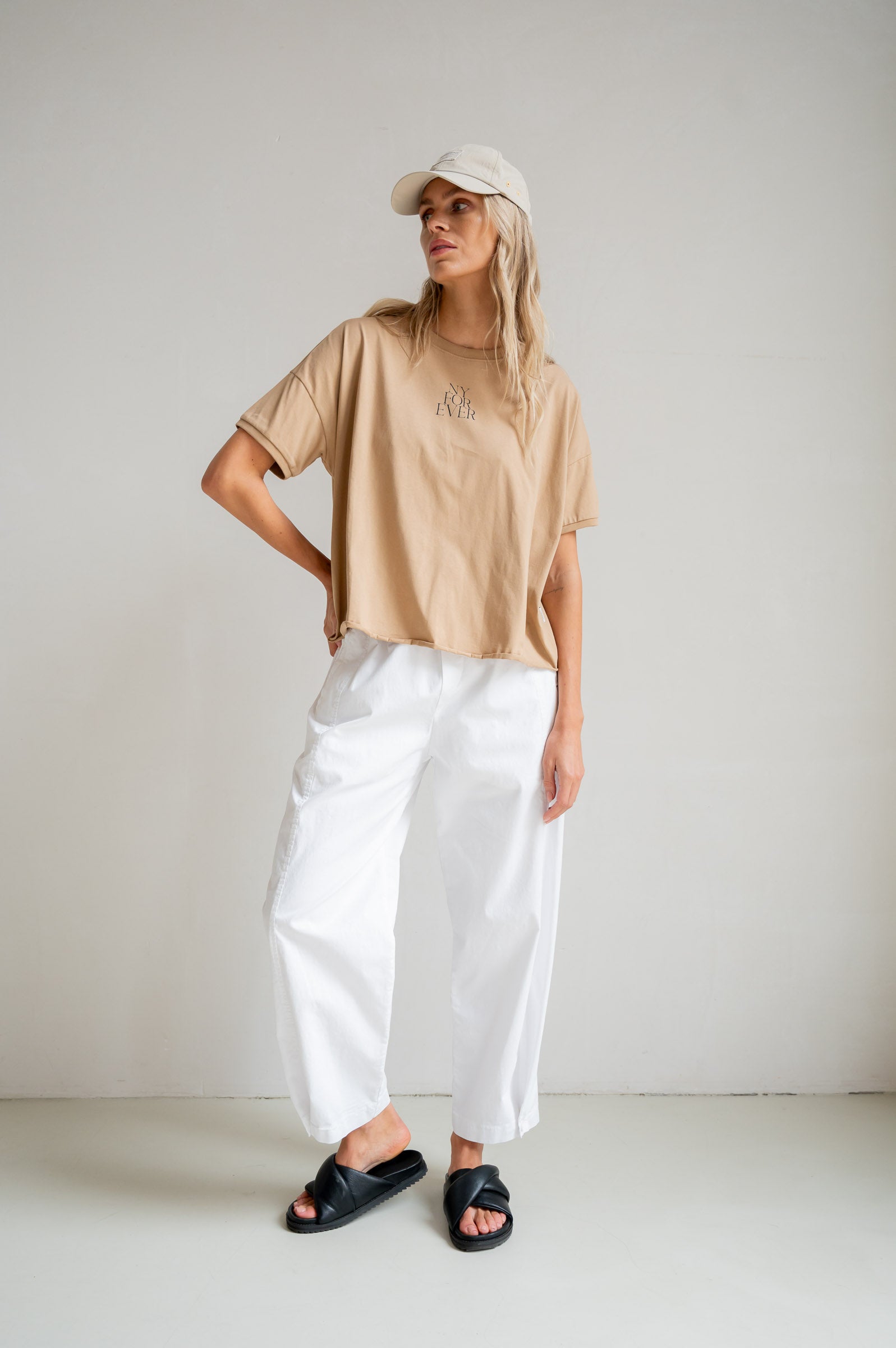 T-SHIRT PRINT (S26T1238) TANINE - BLACK