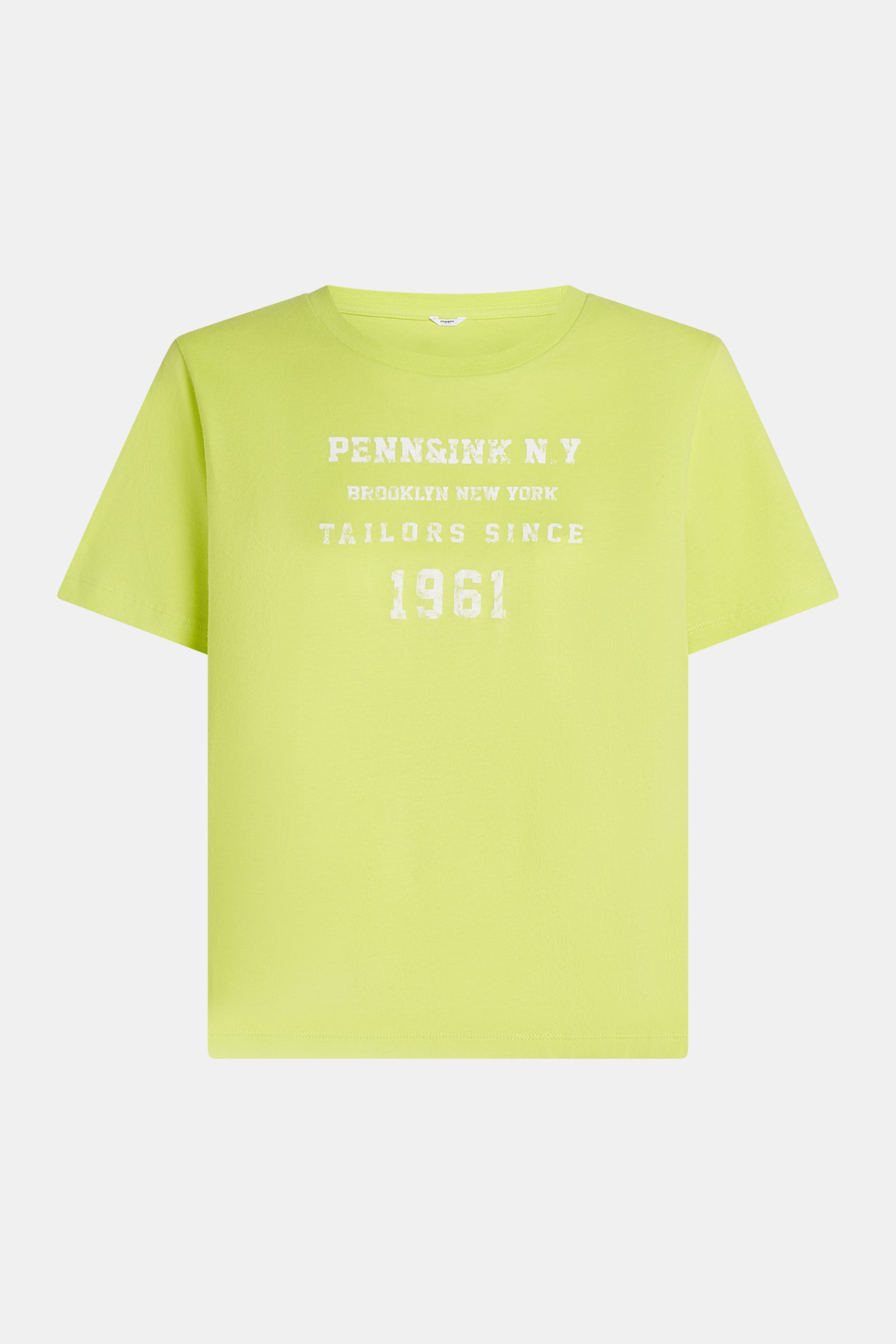T-SHIRT (S26T1286LTD) SUNNY LIME - WHITE