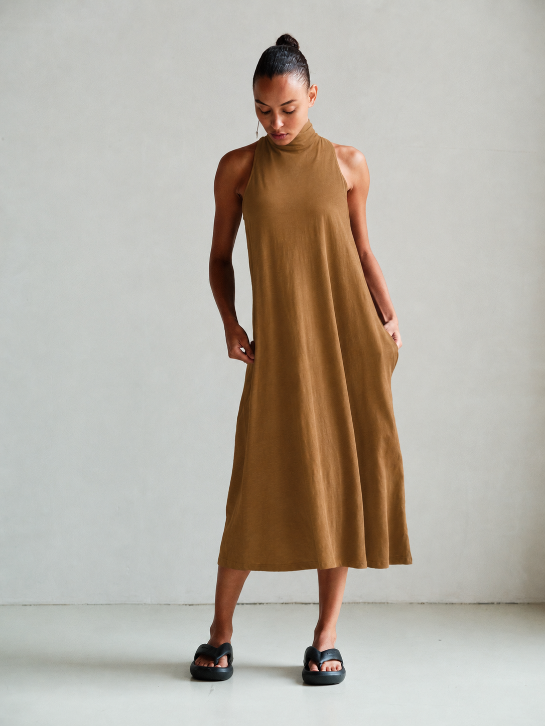DRESS (S26T1287LTD-A) BUTTERNUT