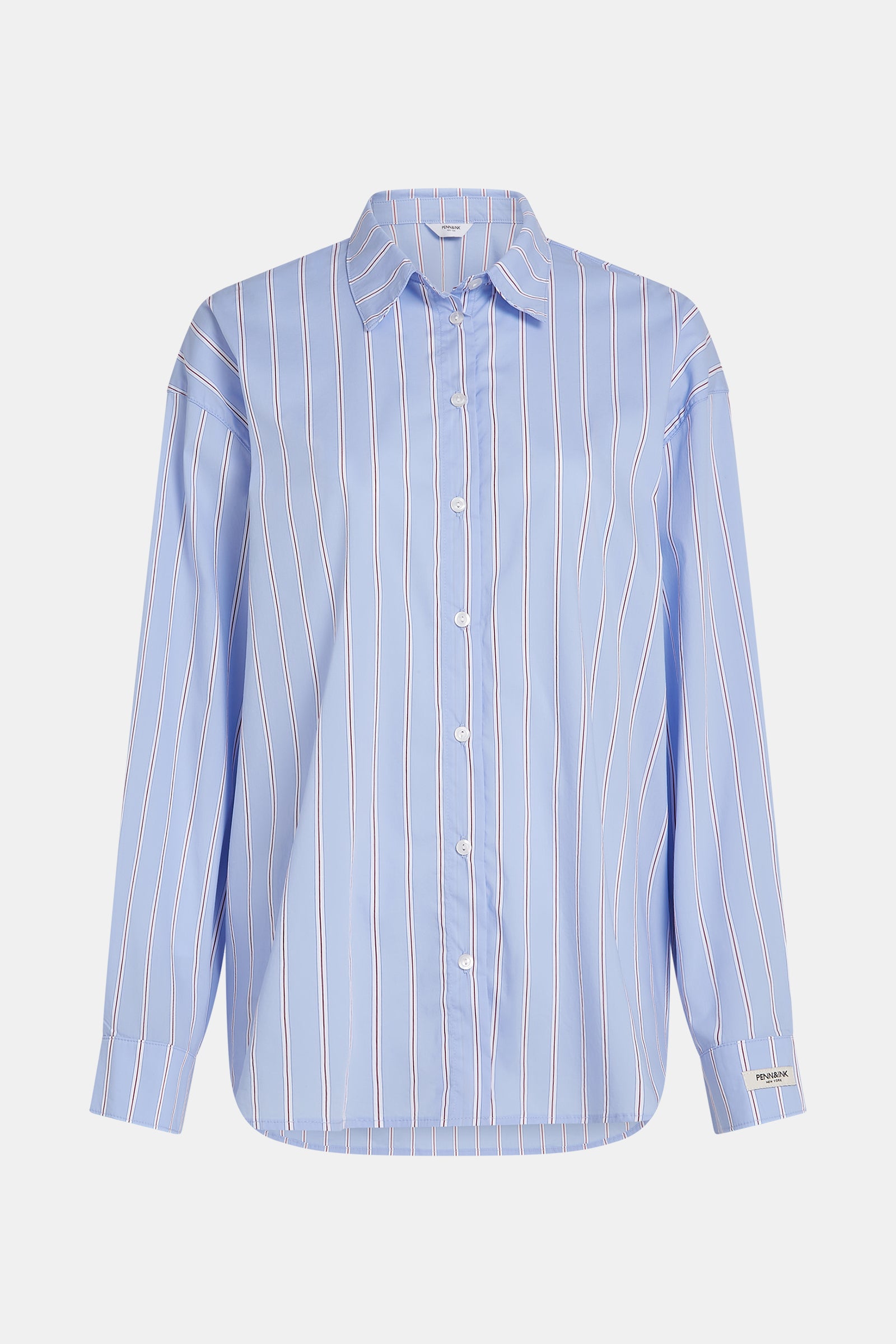 BLOUSE STRIPE (S26Z831) BLUE