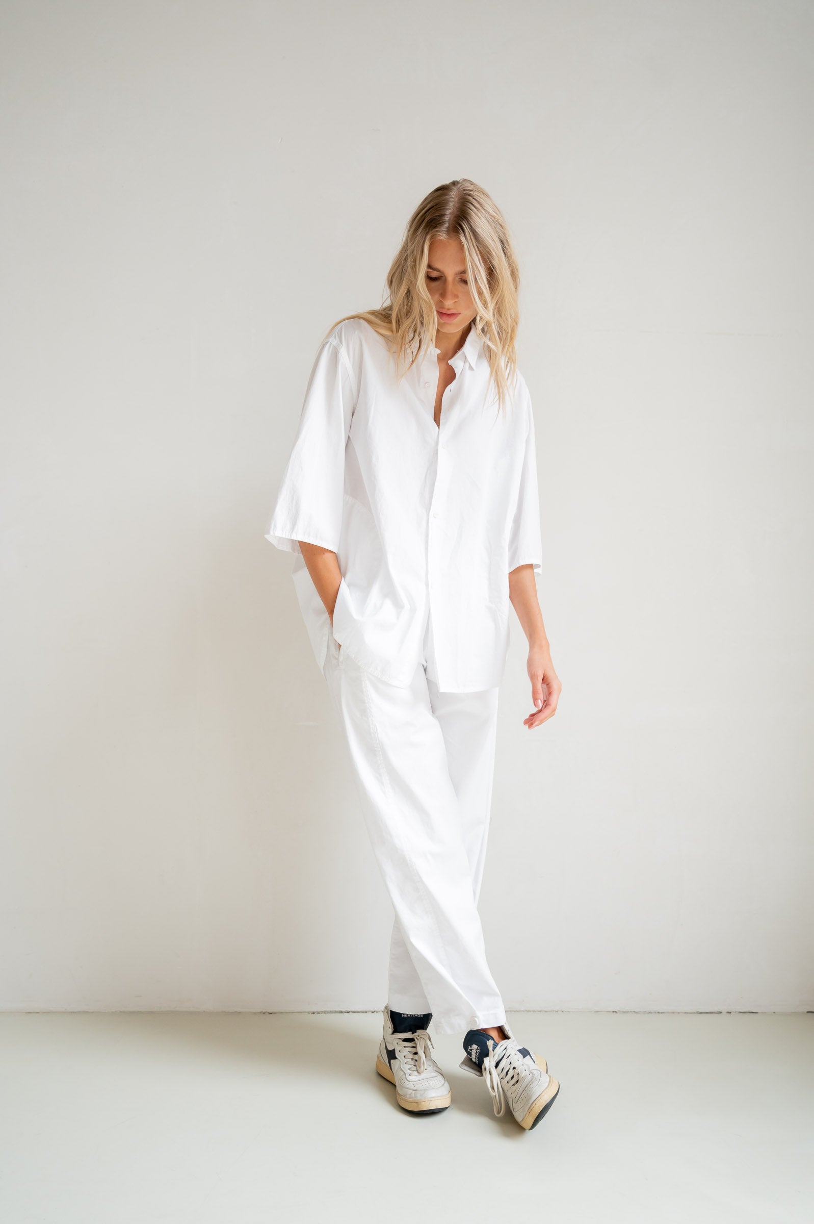 BLOUSE (S26Z834) WHITE