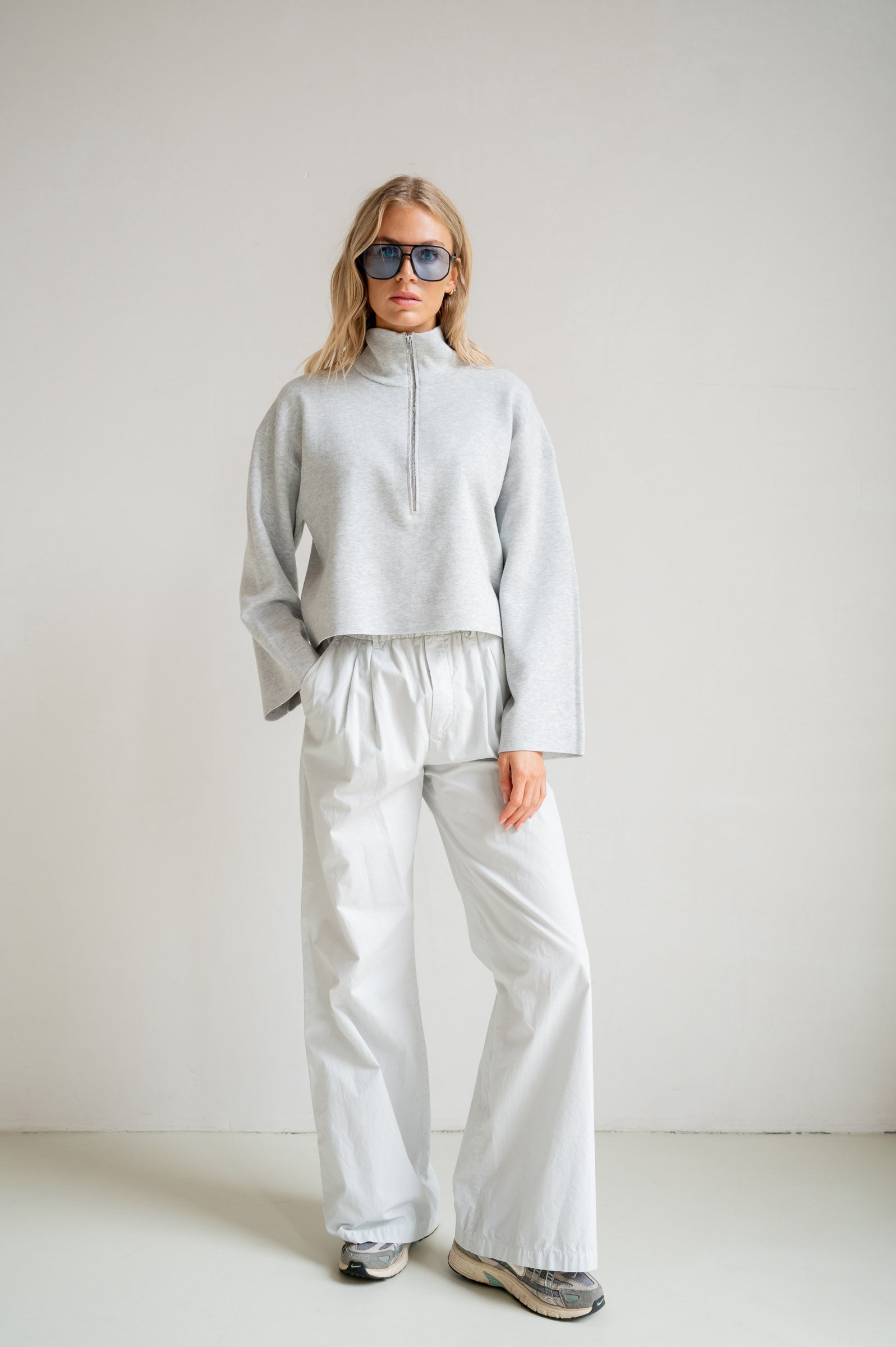 TROUSERS (S26Z838) CHALK