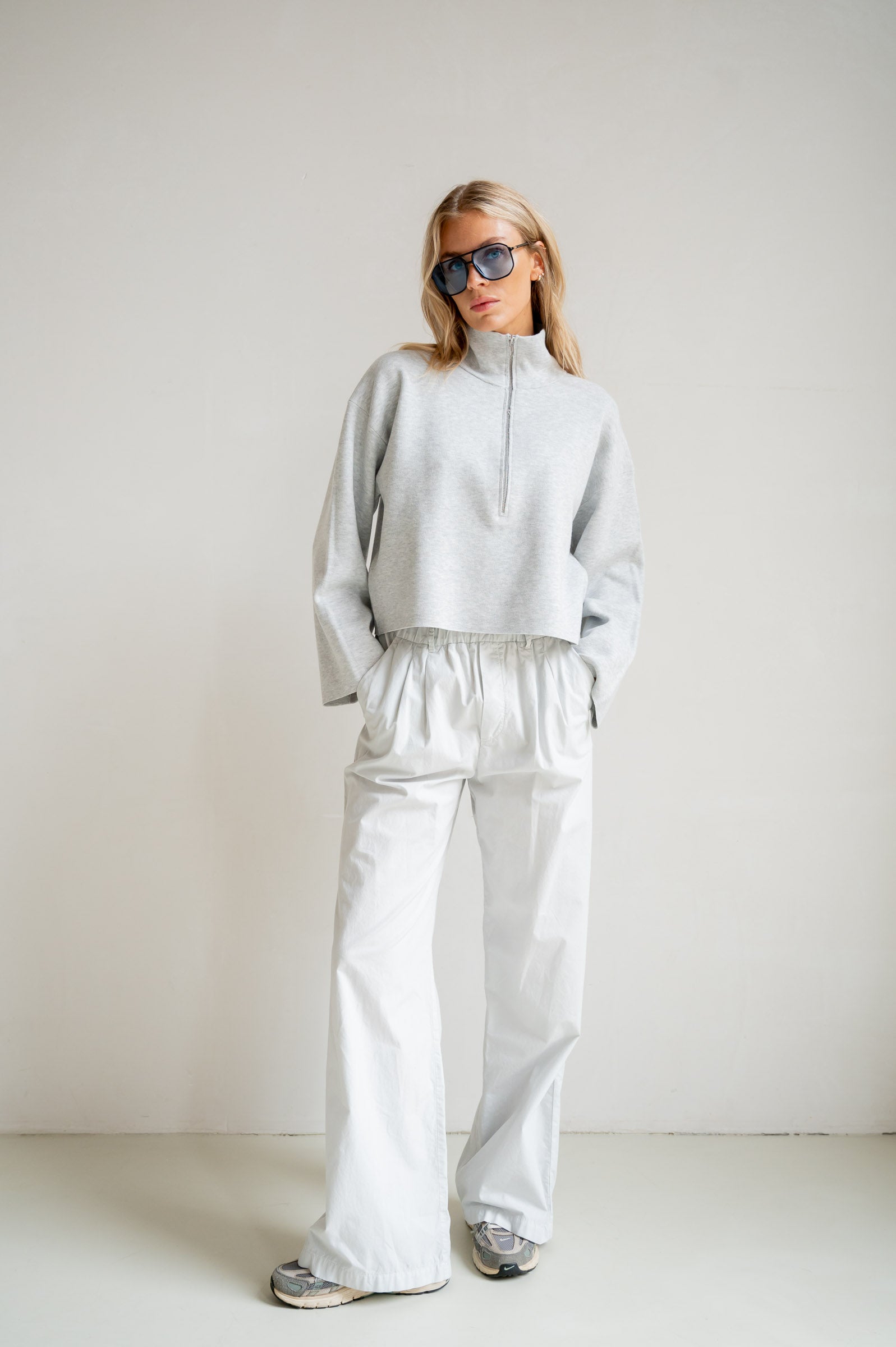 TROUSERS (S26Z838) CHALK