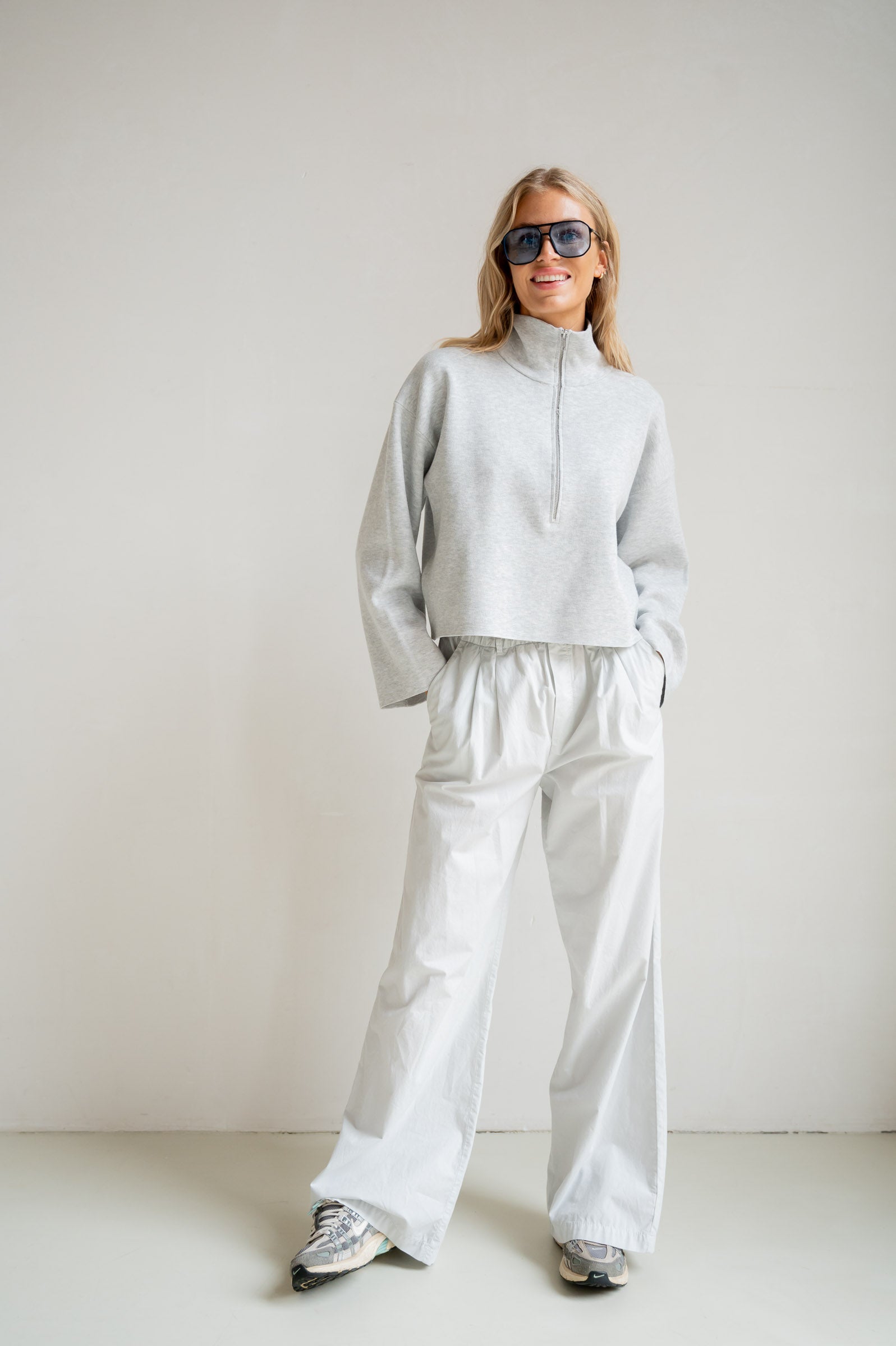 TROUSERS (S26Z838) CHALK