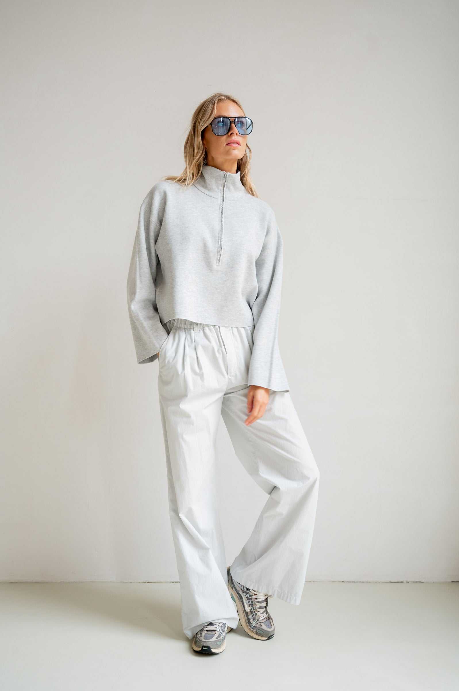 TROUSERS (S26Z838) CHALK