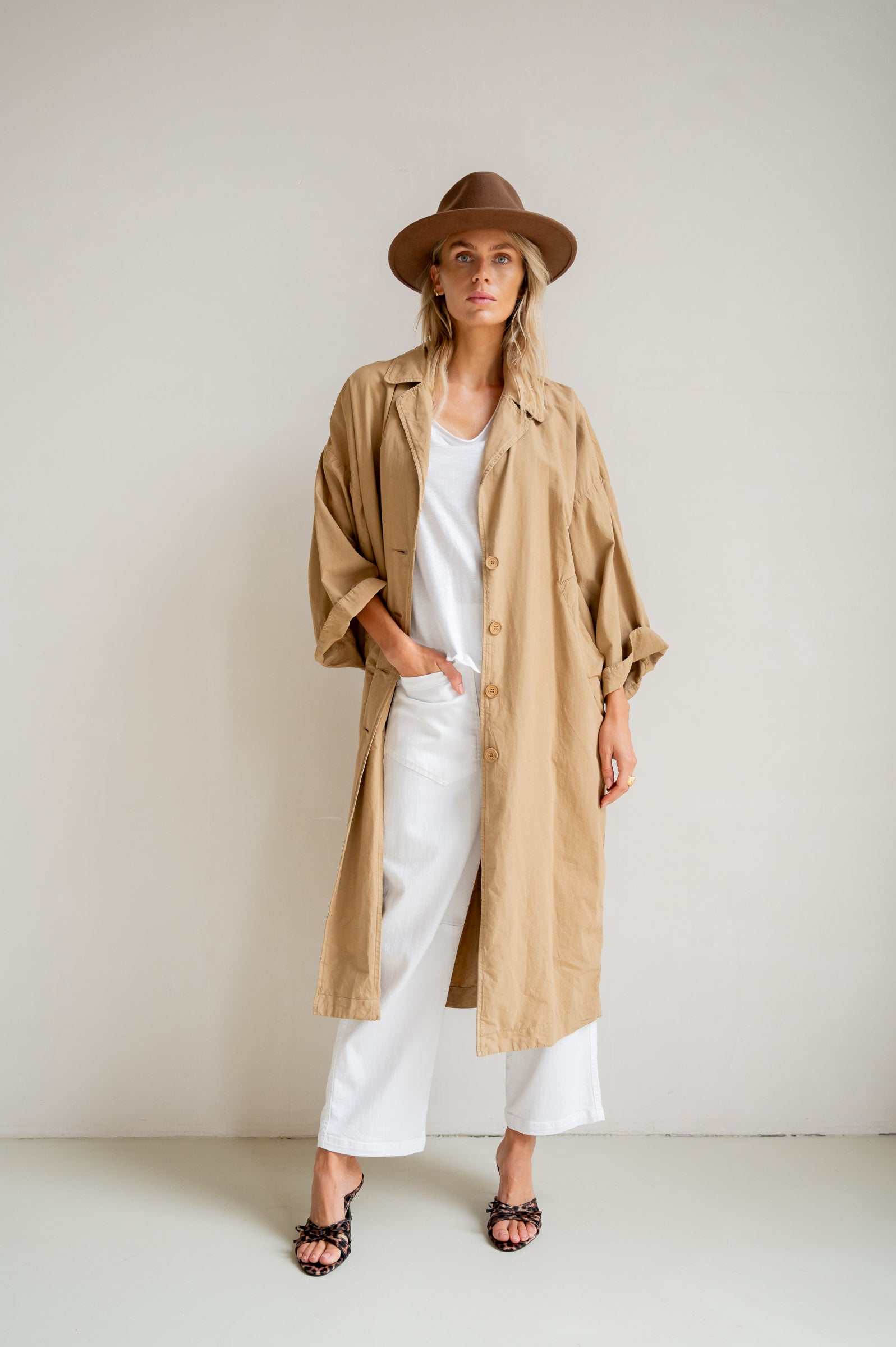 Trenchcoat (S26Z843) Tanine | Penn&Ink