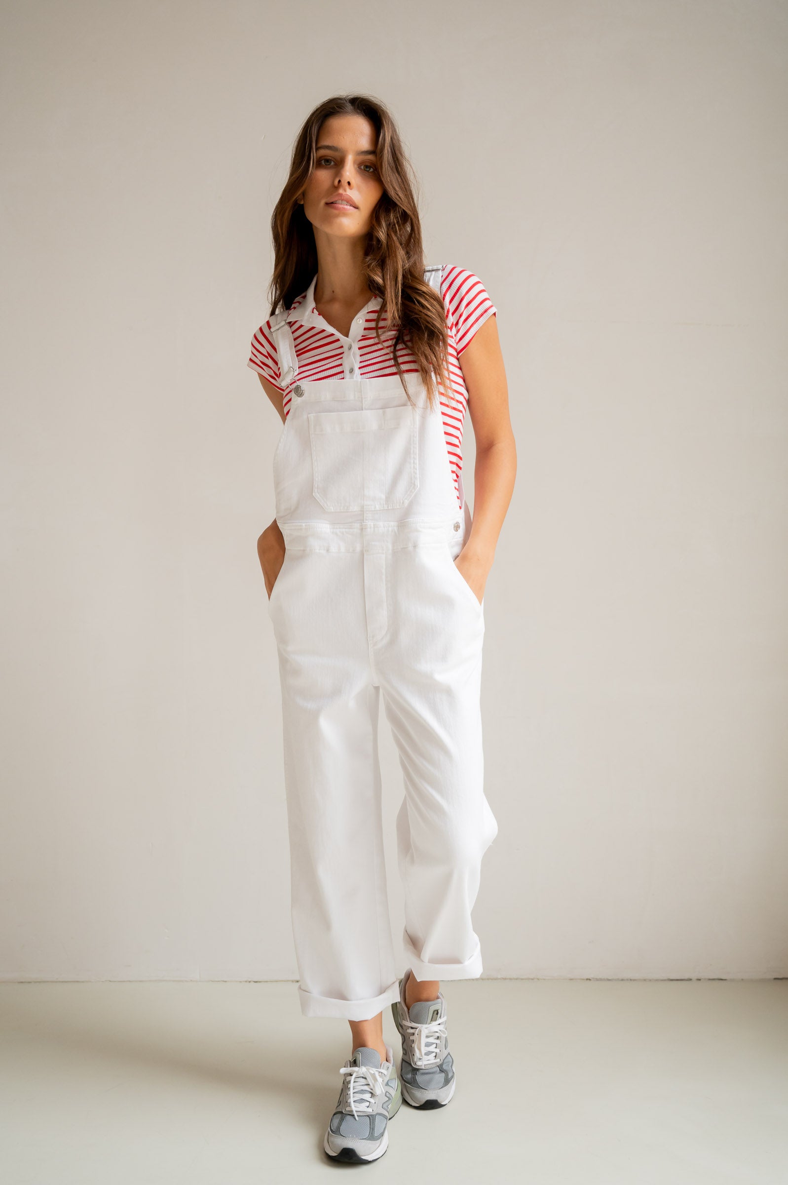 DUNGAREES (S26Z852) WHITE