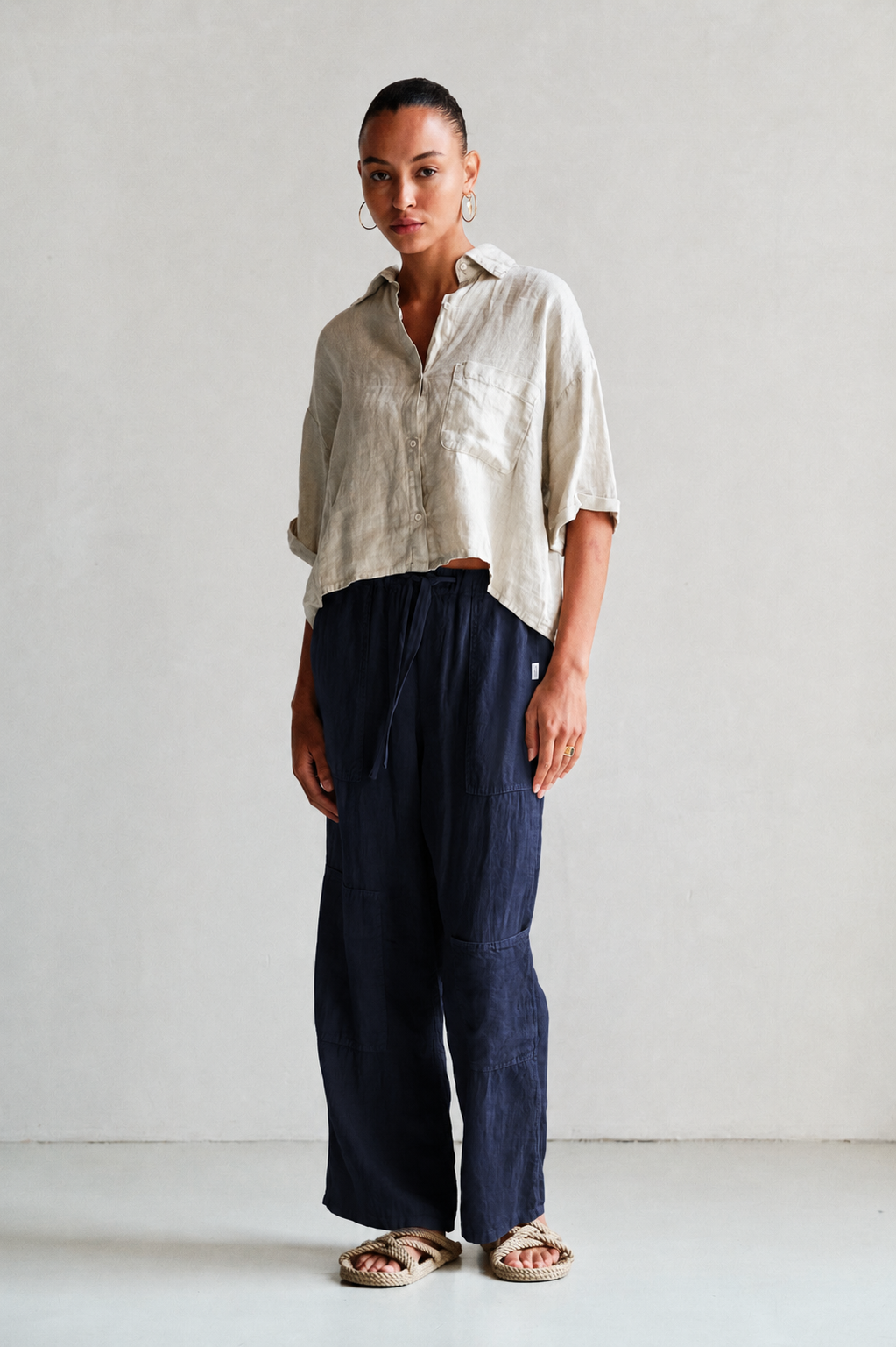 TROUSERS (S26Z882LTD) NAVY