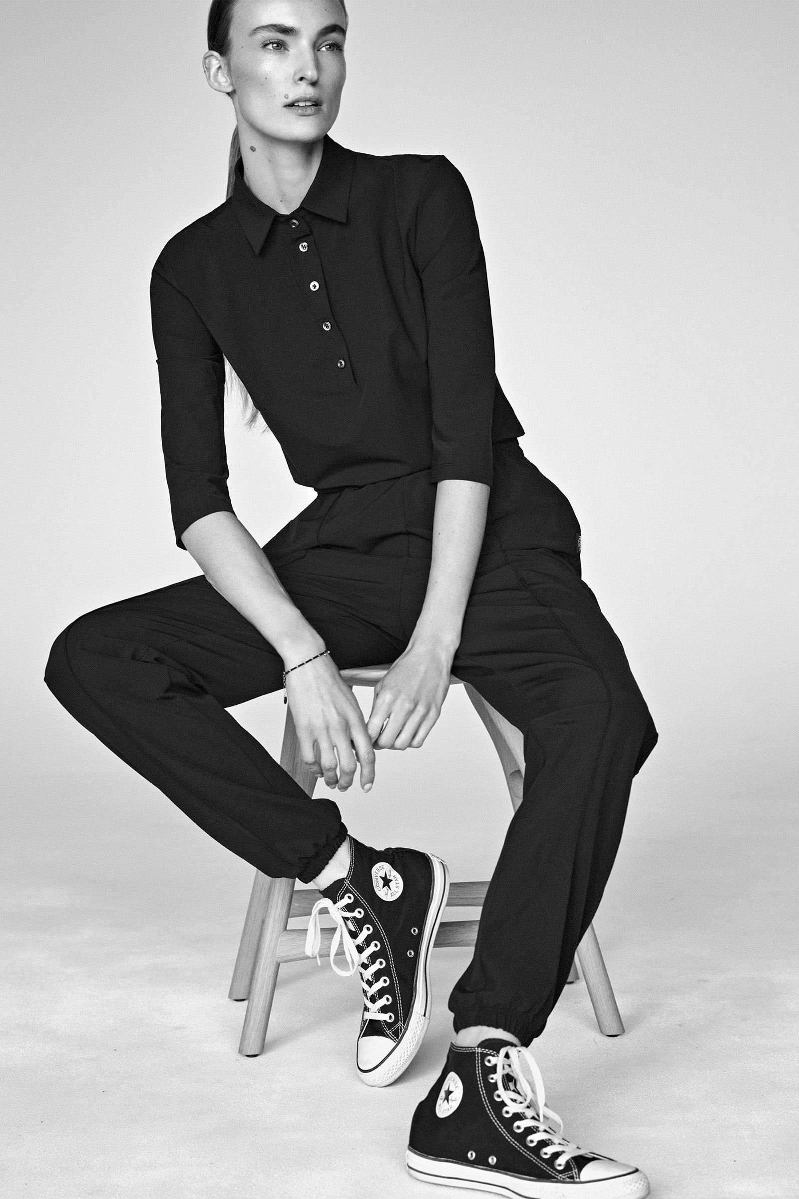 TROUSERS (TRENTON) BLACK