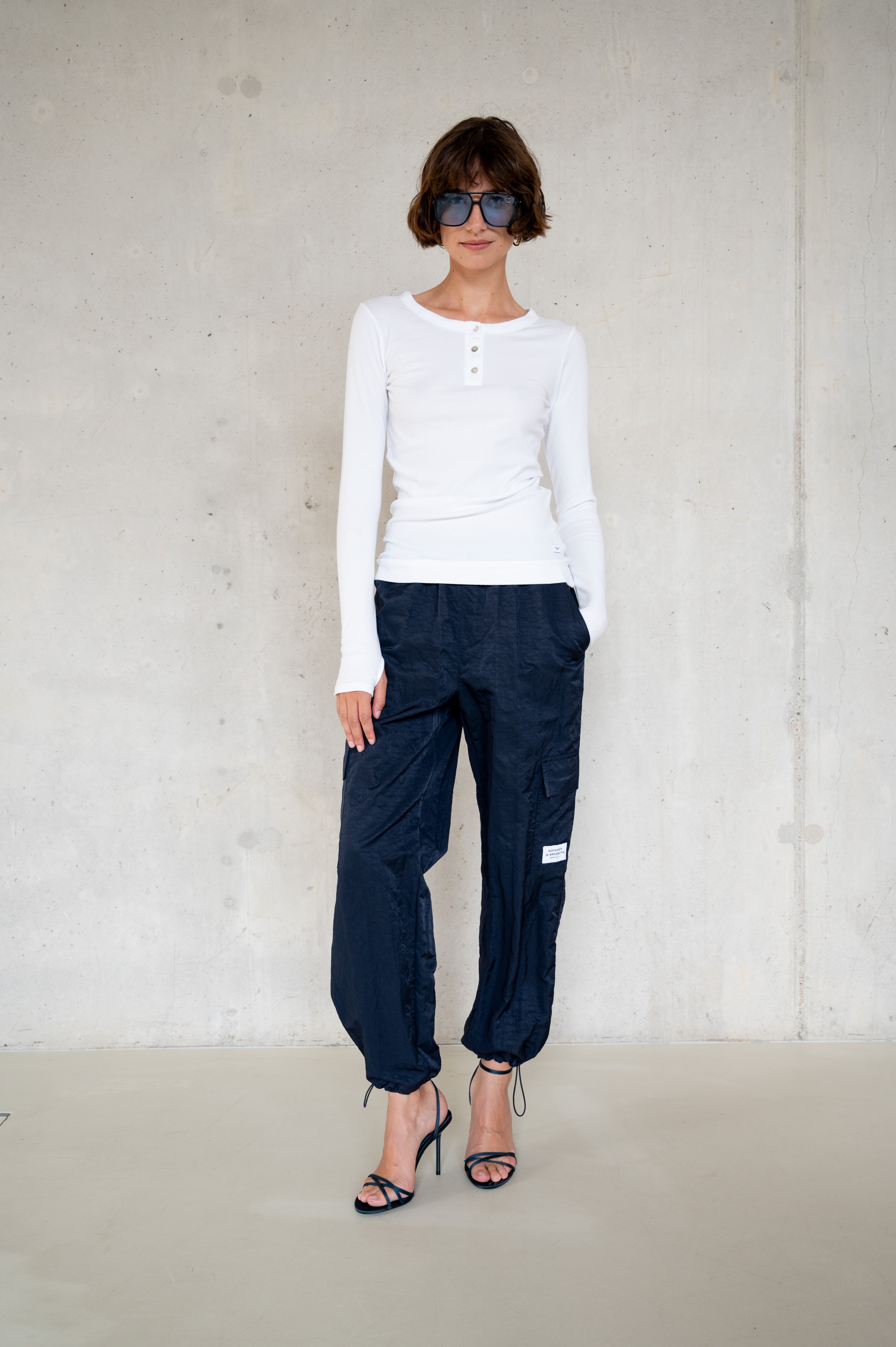 TROUSERS (W25C327LTD) DARK