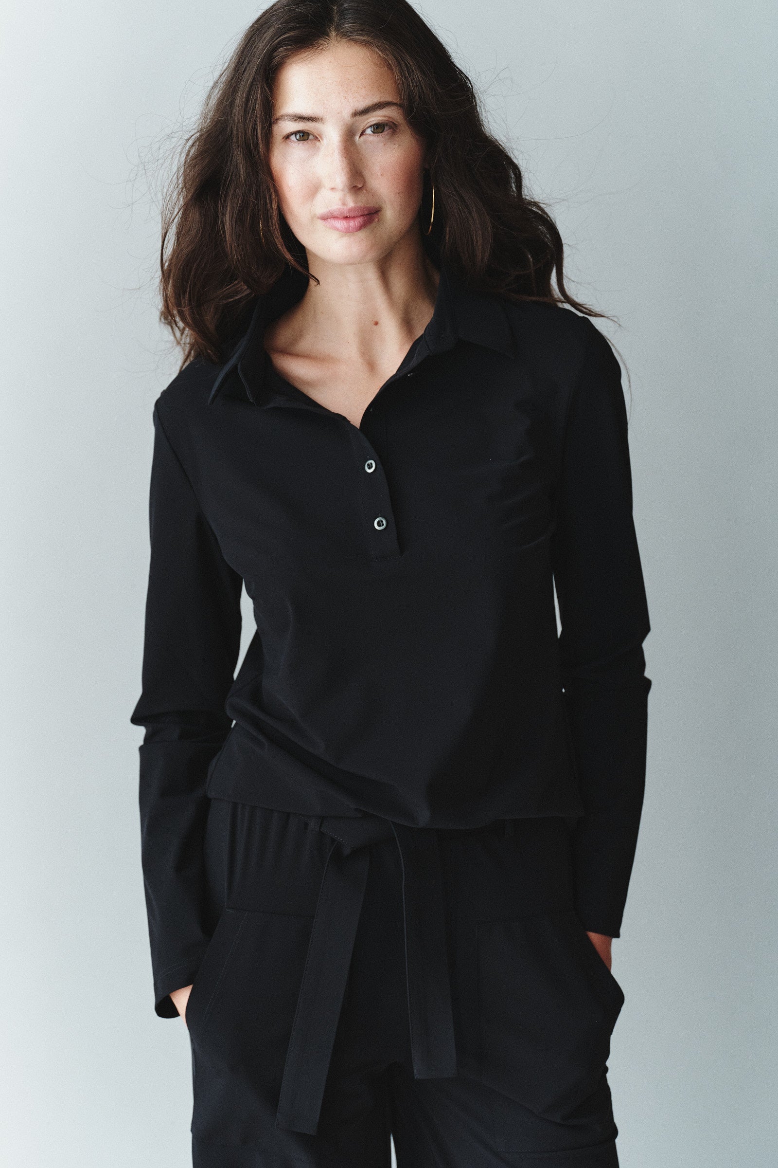 BLOUSE (UTAH) BLACK