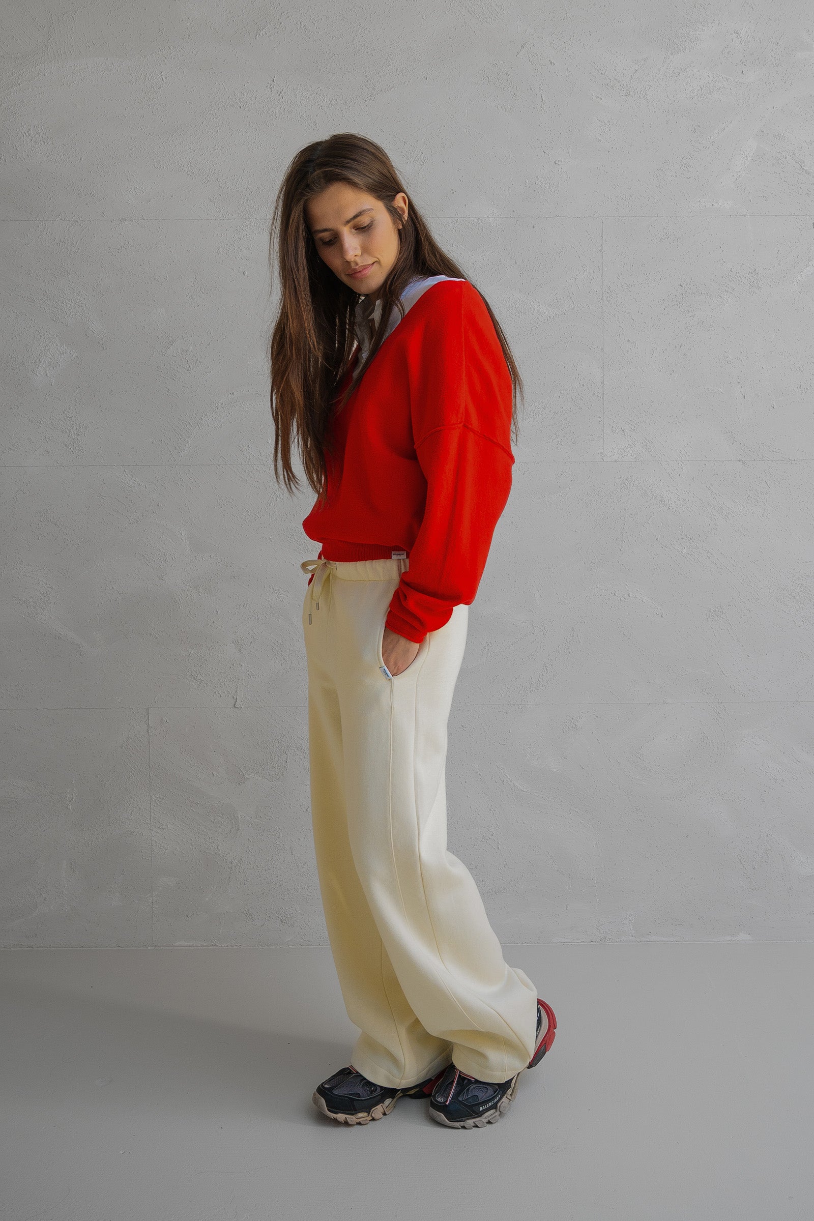 JUMPER (W25B344) TOMATO