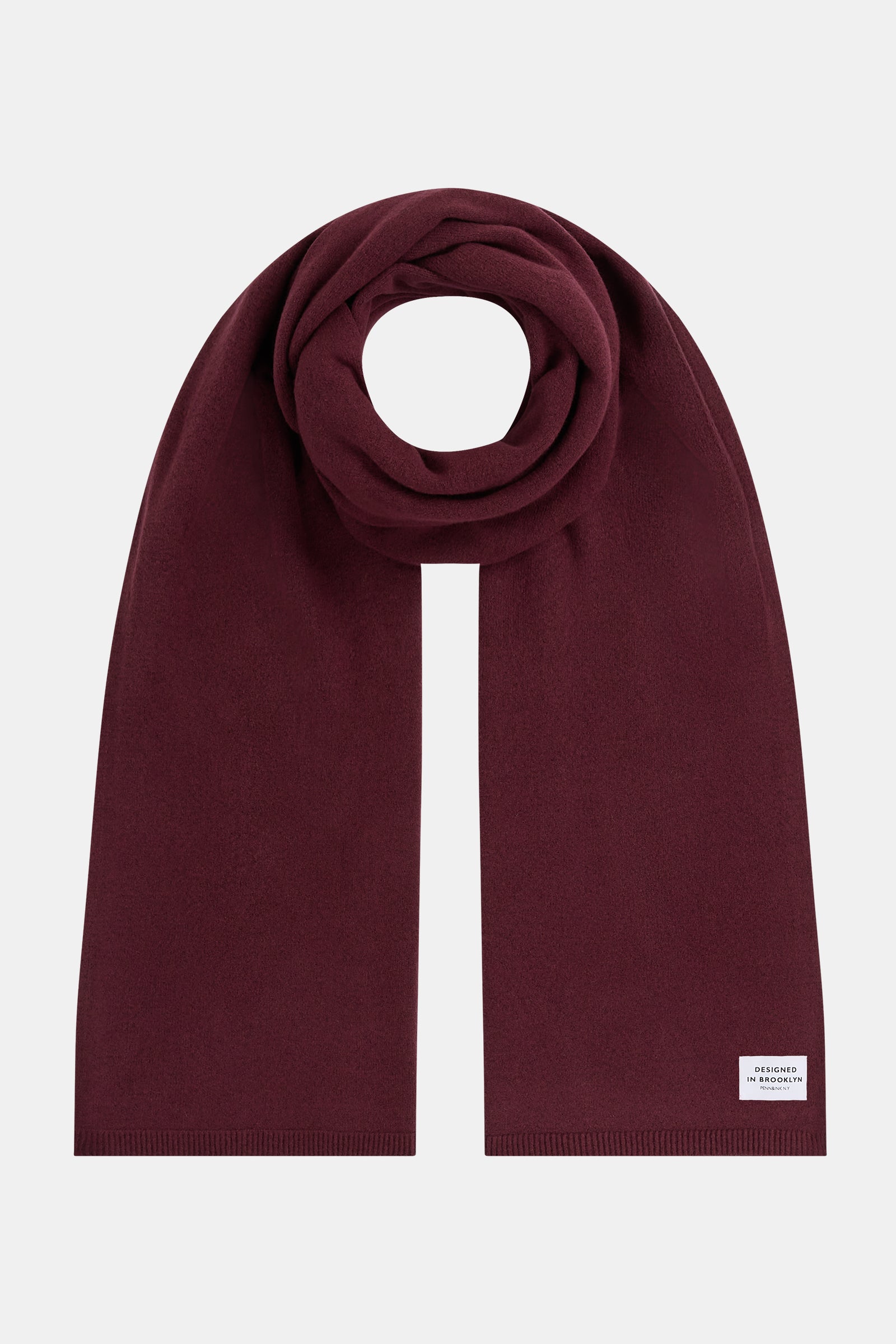 SCARF (W25B358) AUBERGINE