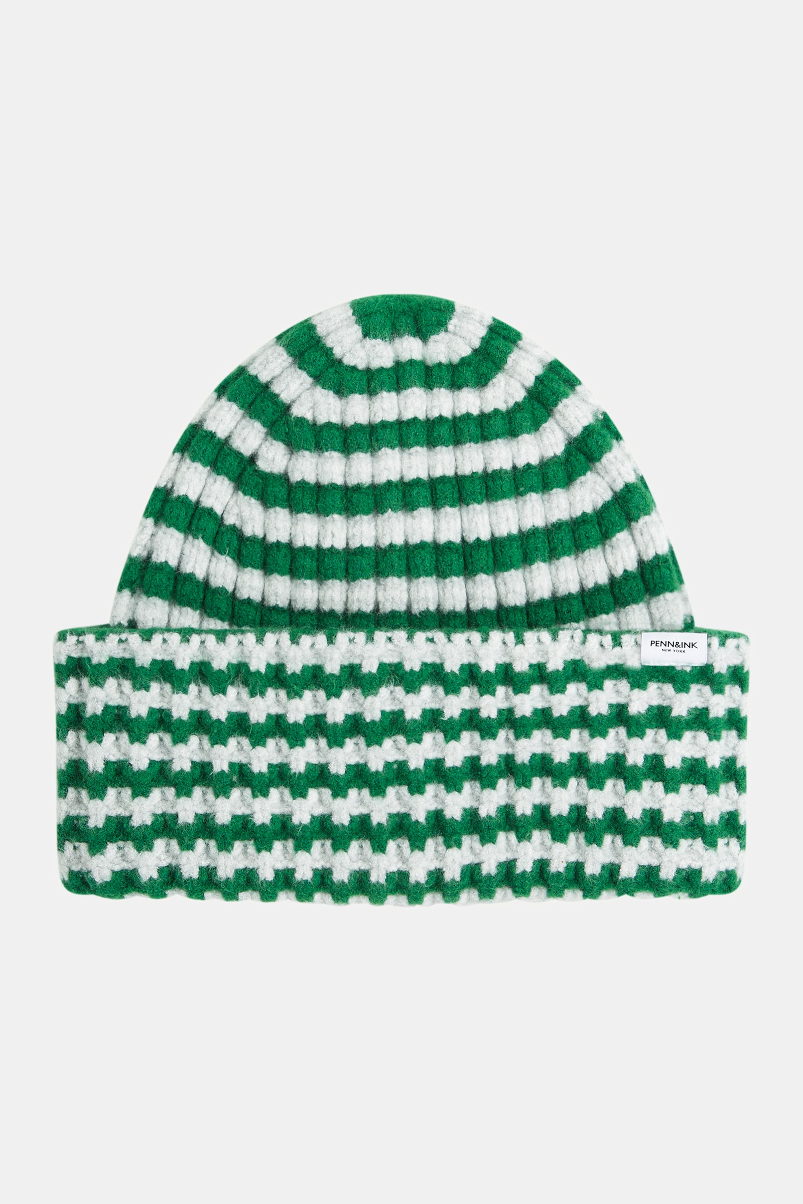 HAT STRIPE (W25B374LTD) GREEN