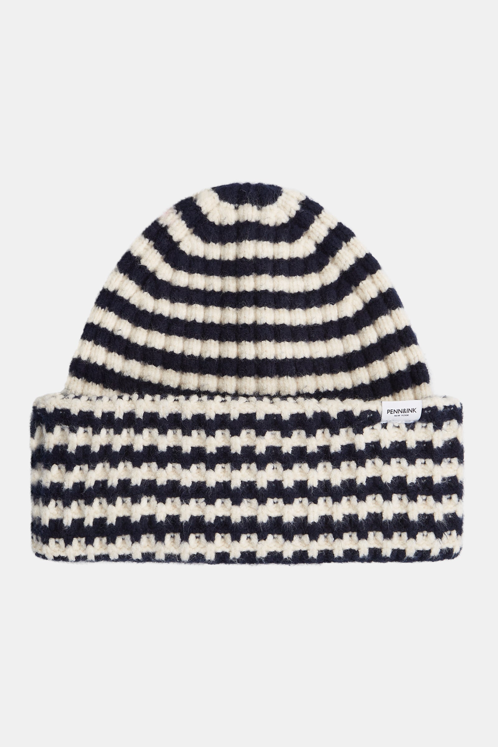 HAT STRIPE (W25B374LTD) NAVY