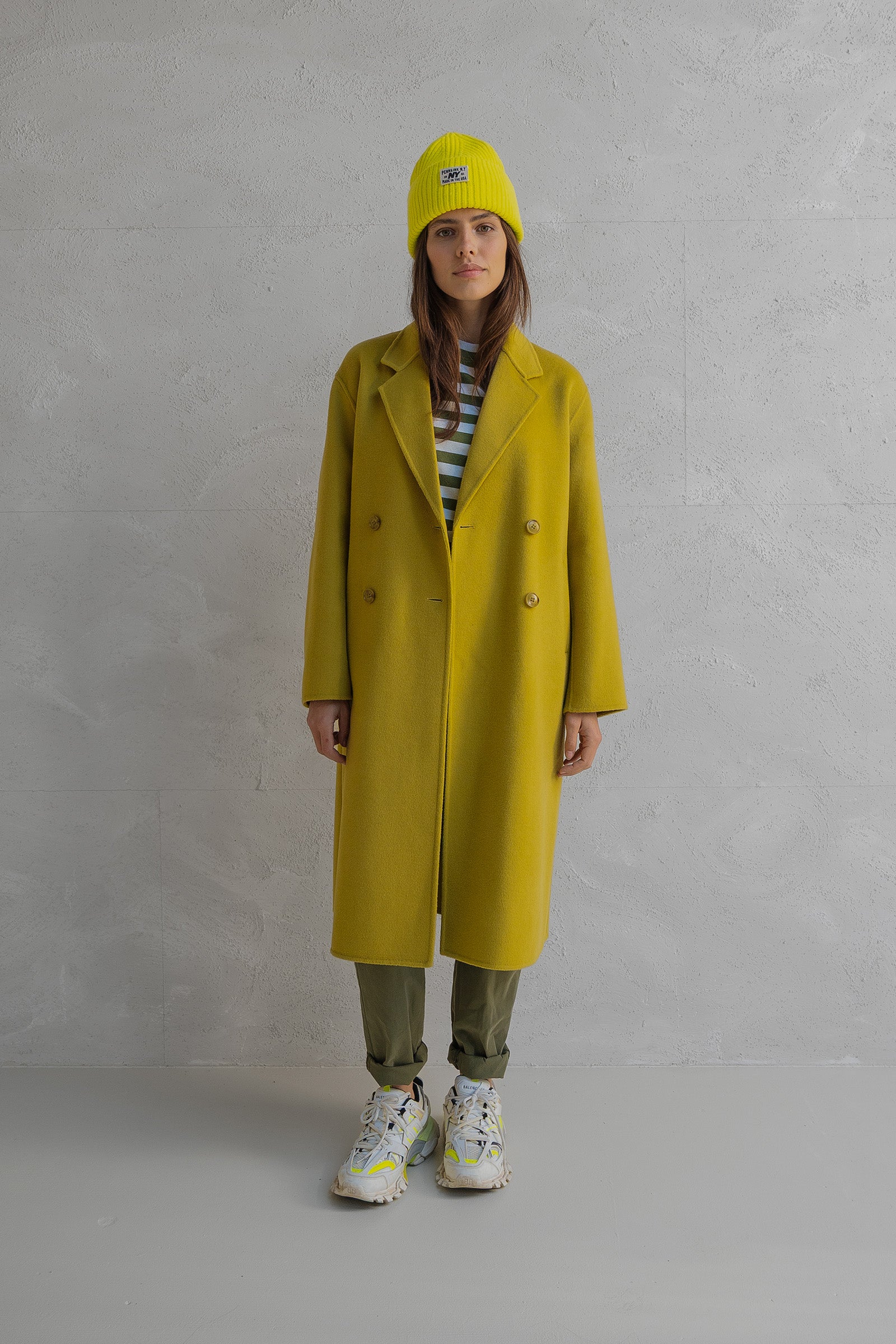 COAT (W25C277) CURRY