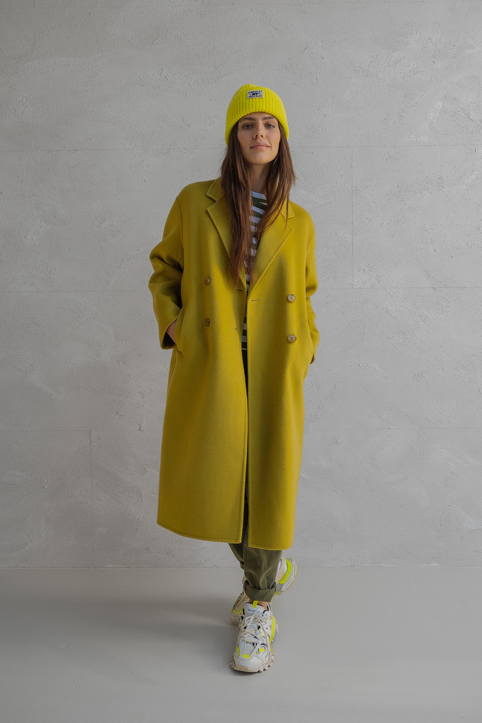 COAT (W25C277) CURRY