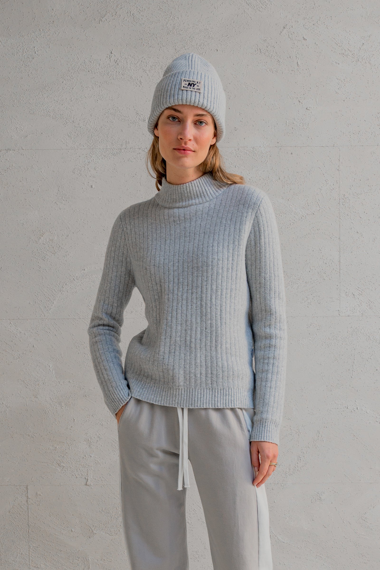 JUMPER (W25C293) GREY MELANGE