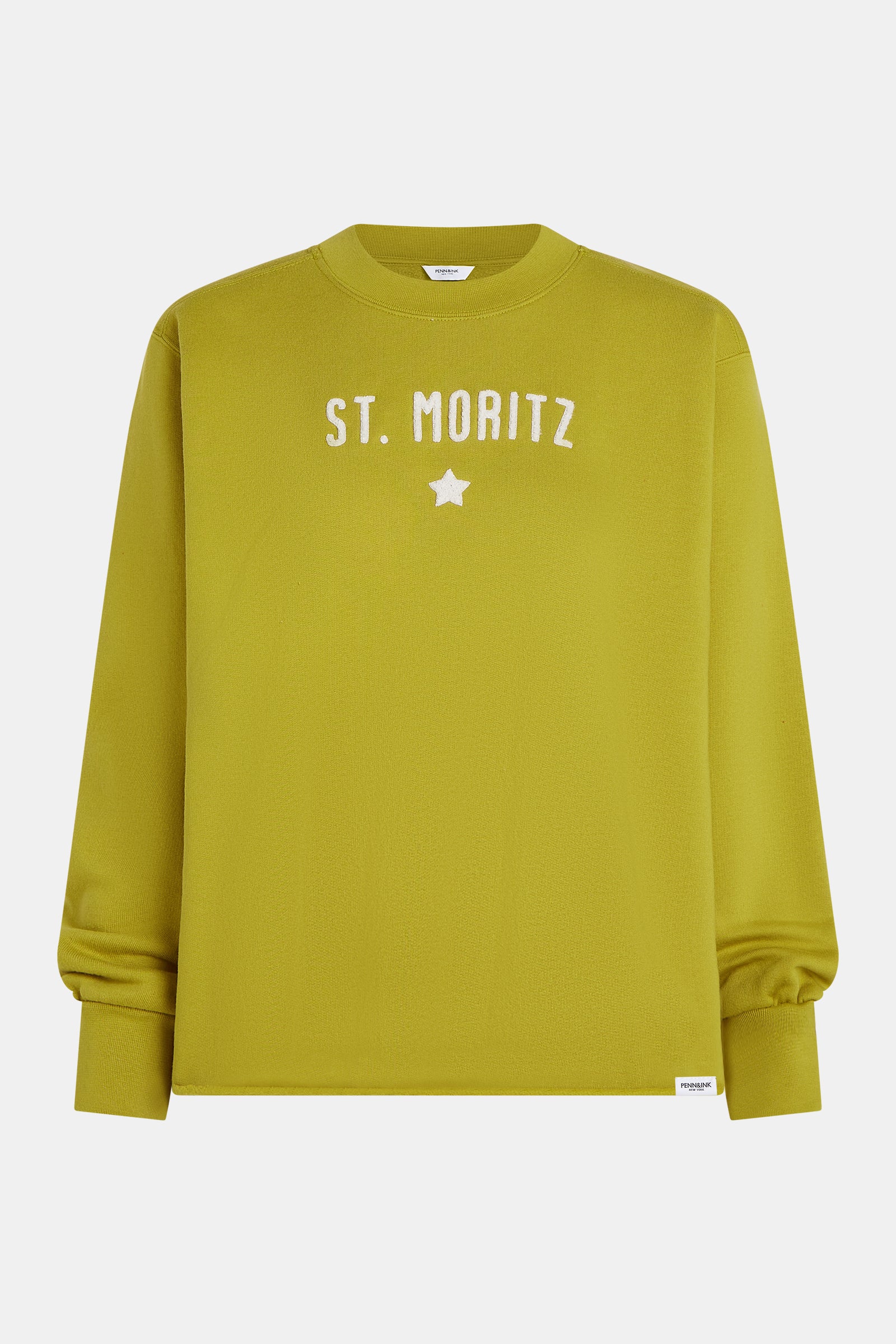 SWEATER PRINT (W25F1700) CURRY - ECRU