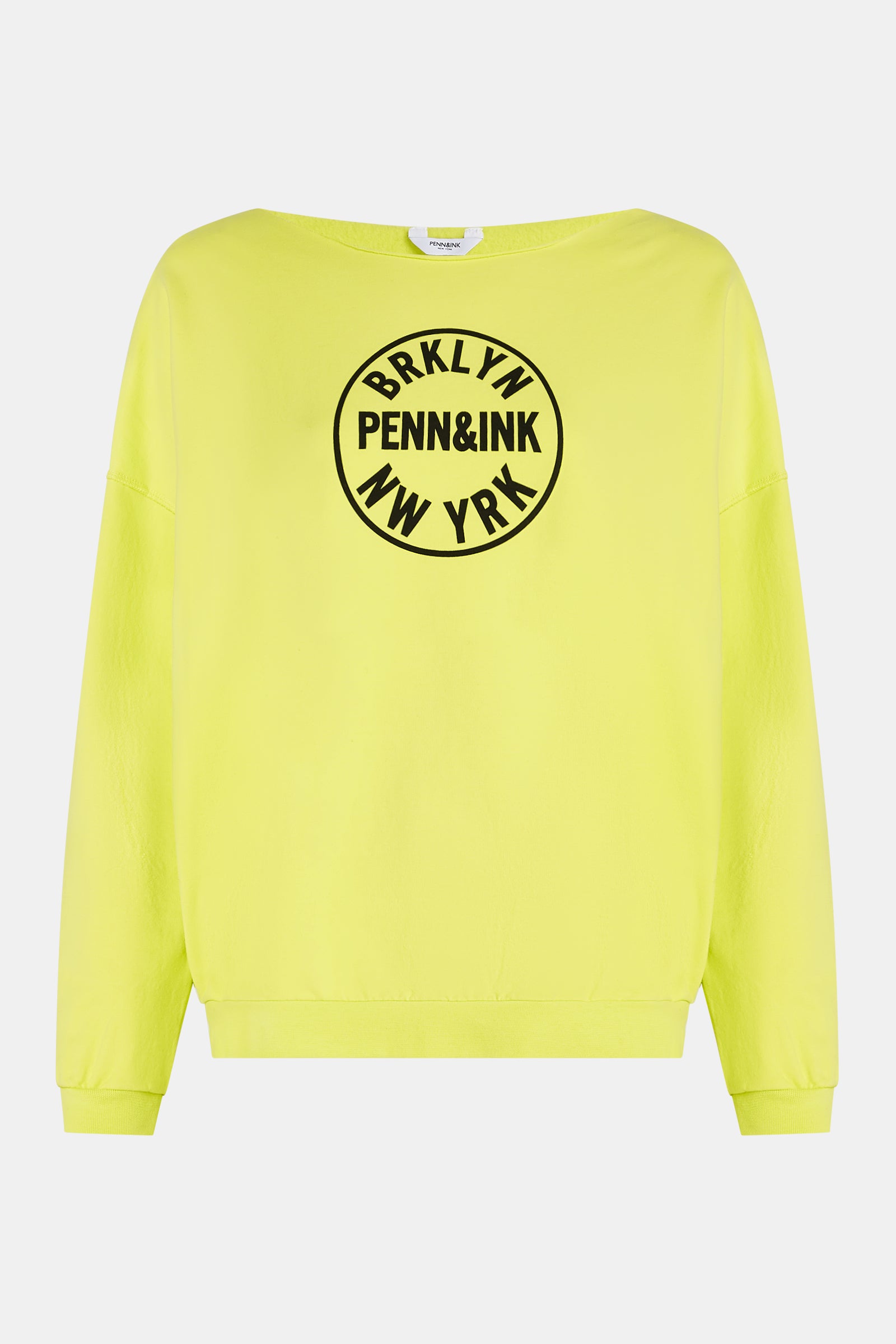 SWEATER PRINT (W25F1703-X) ELECTRIC - BLACK