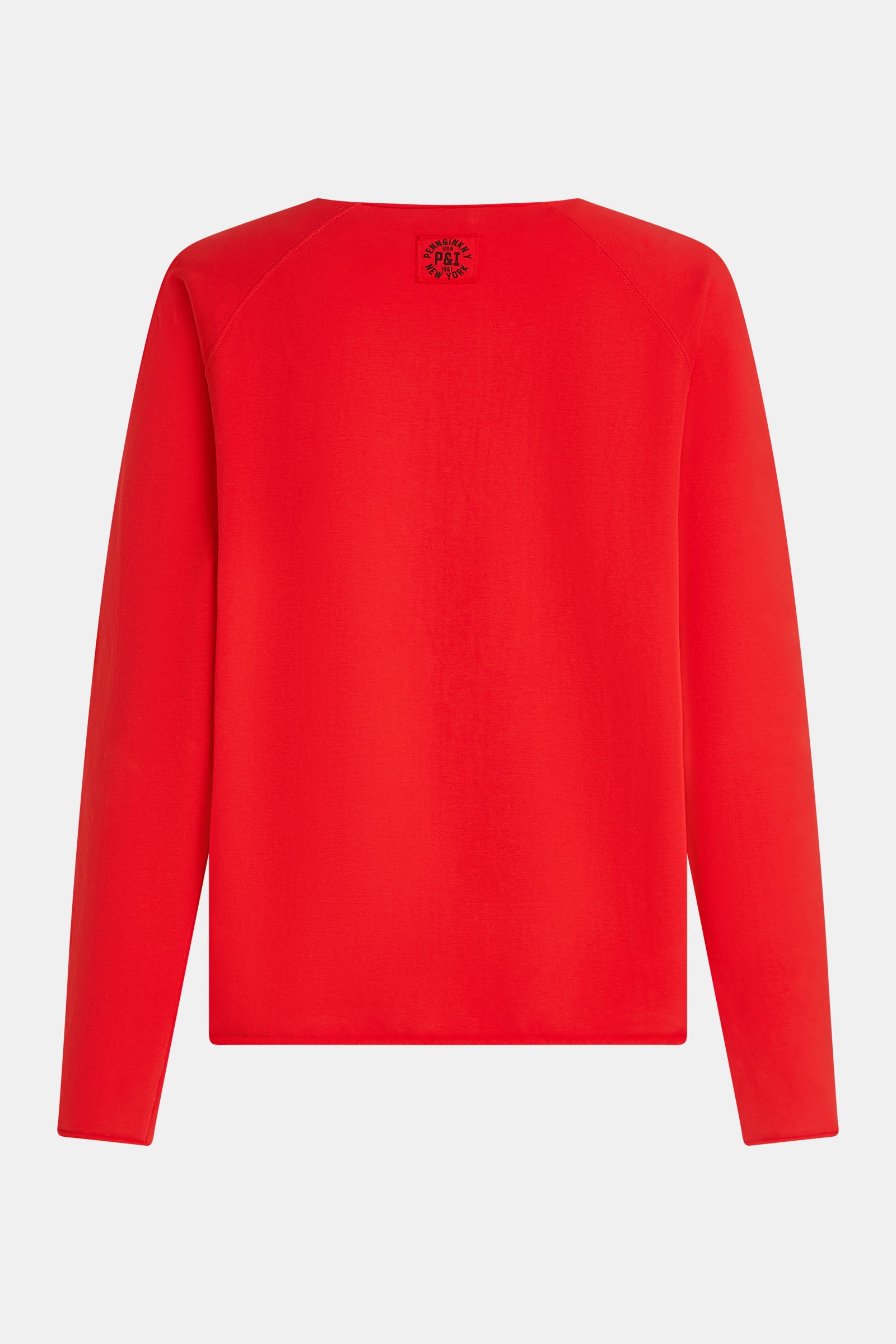 SWEATER PRINT (W25F1704) TOMATO - ECRU