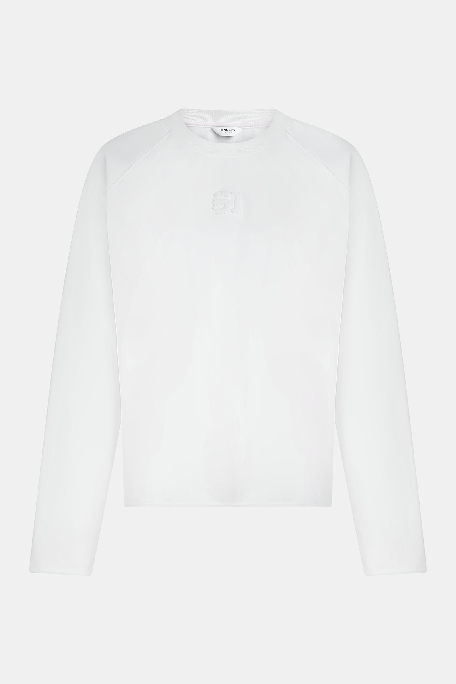 SWEATER PRINT (W25F1705) WHITE