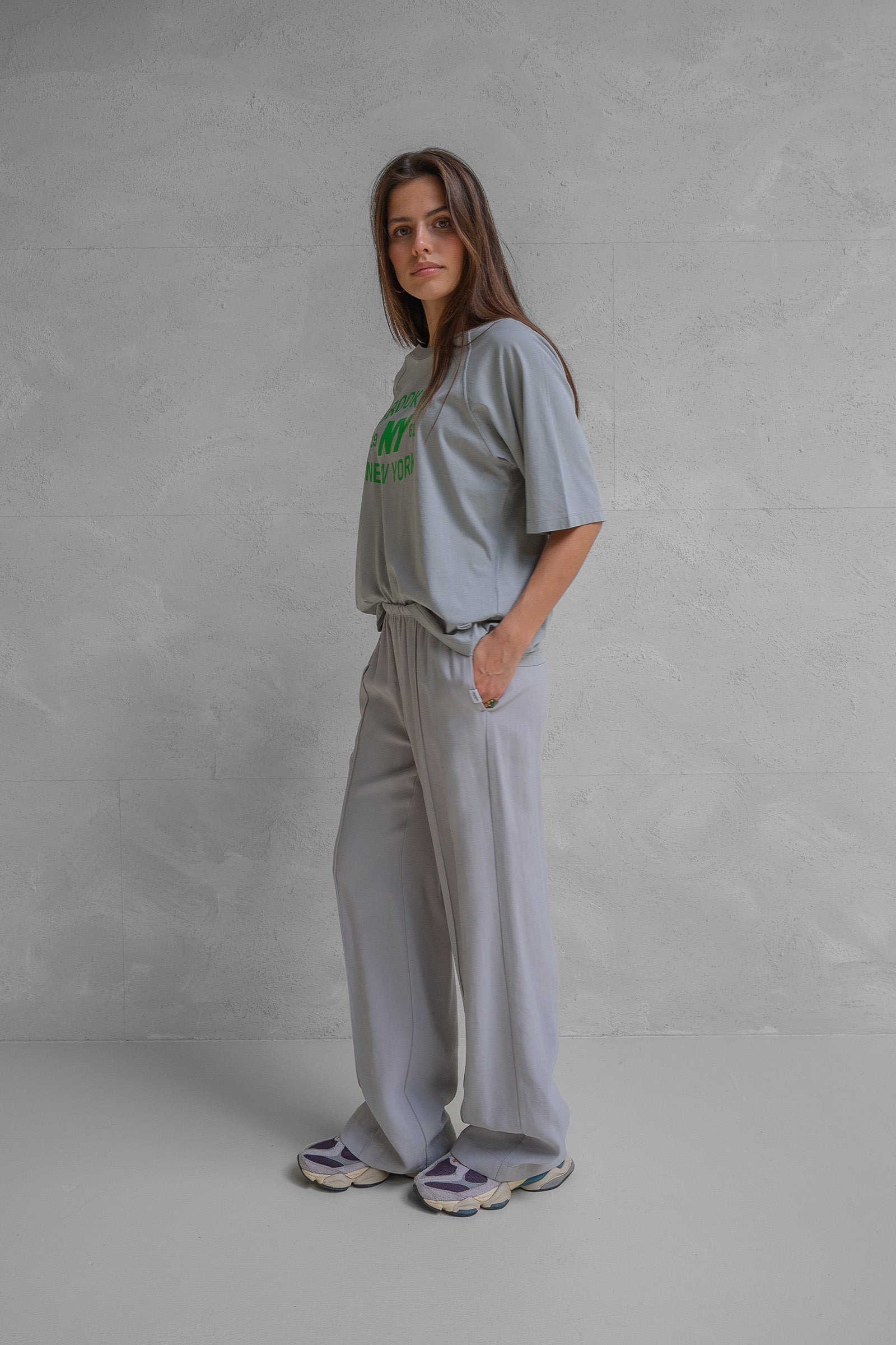 TROUSERS (W25F1708) MINERAL