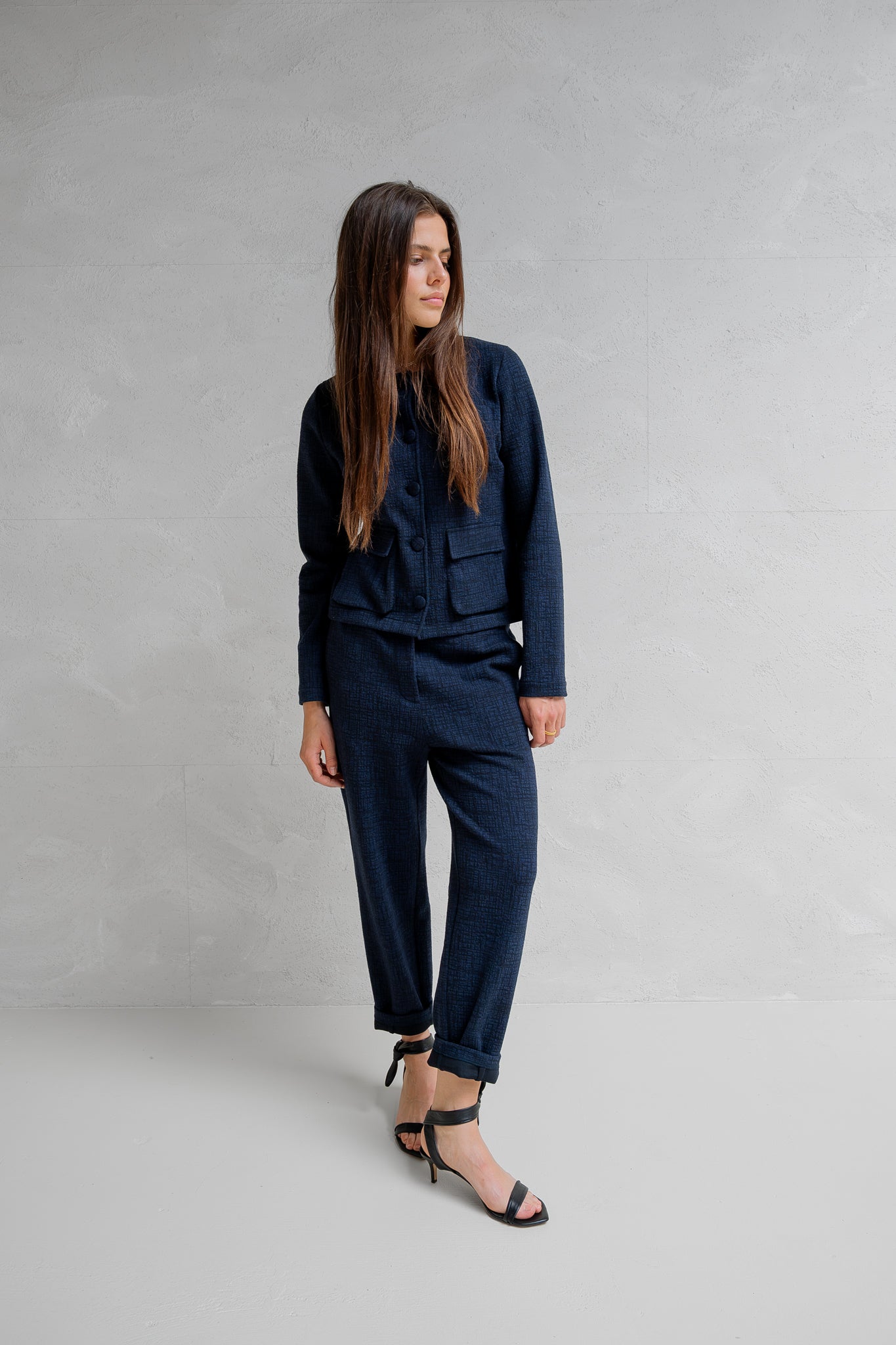 JACKET (W25F1712) NAVY