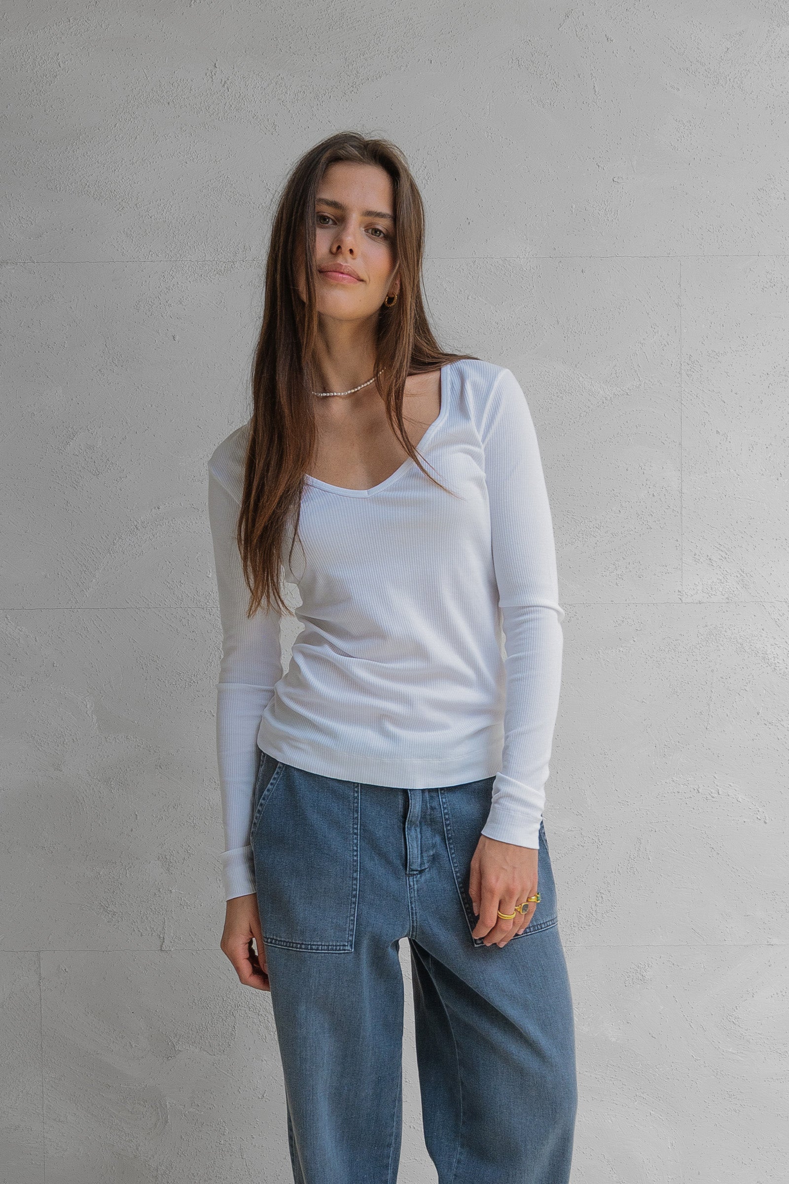 LONGSLEEVE (W25F1715) WHITE