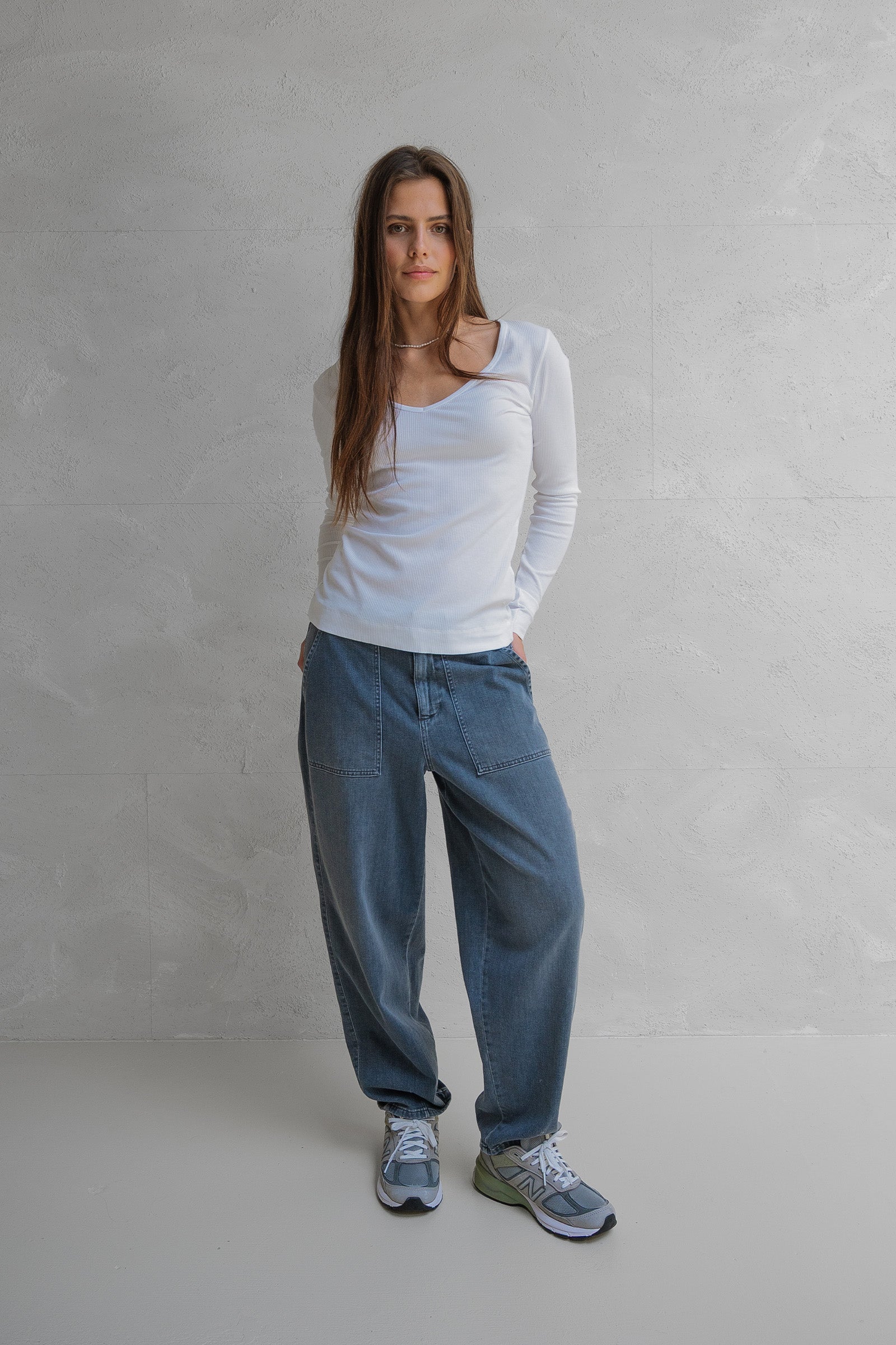 LONGSLEEVE (W25F1715) WHITE