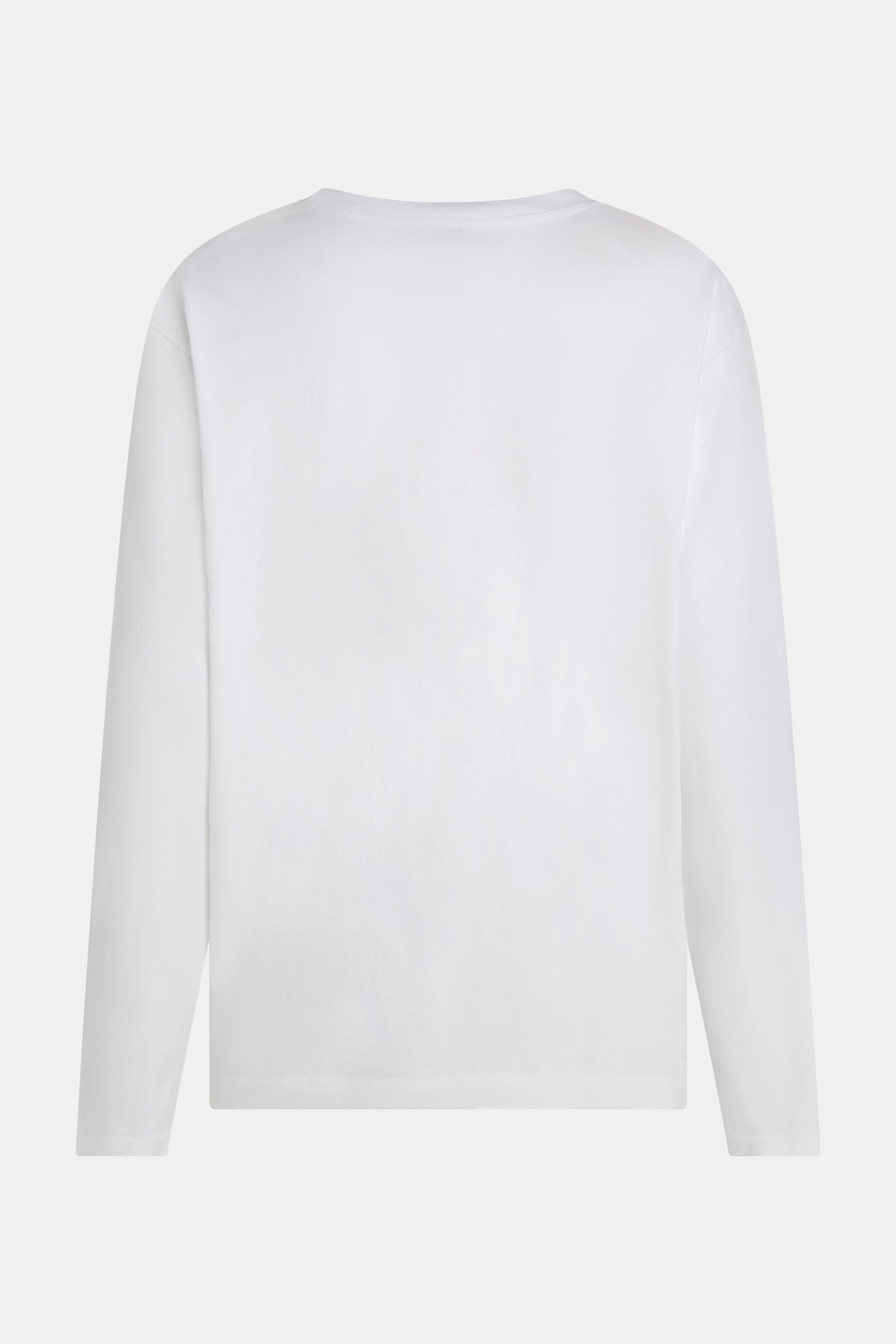 LONGSLEEVE T-SHIRT PRINT (W25F1733) WHITE - TOMATO