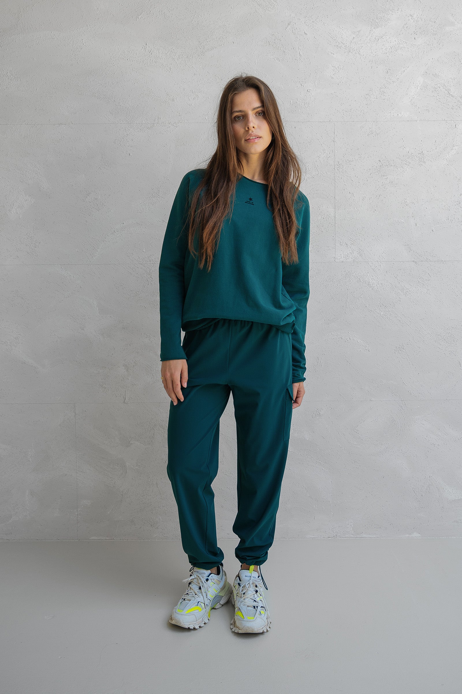 TROUSERS (W25F1738) FOREST