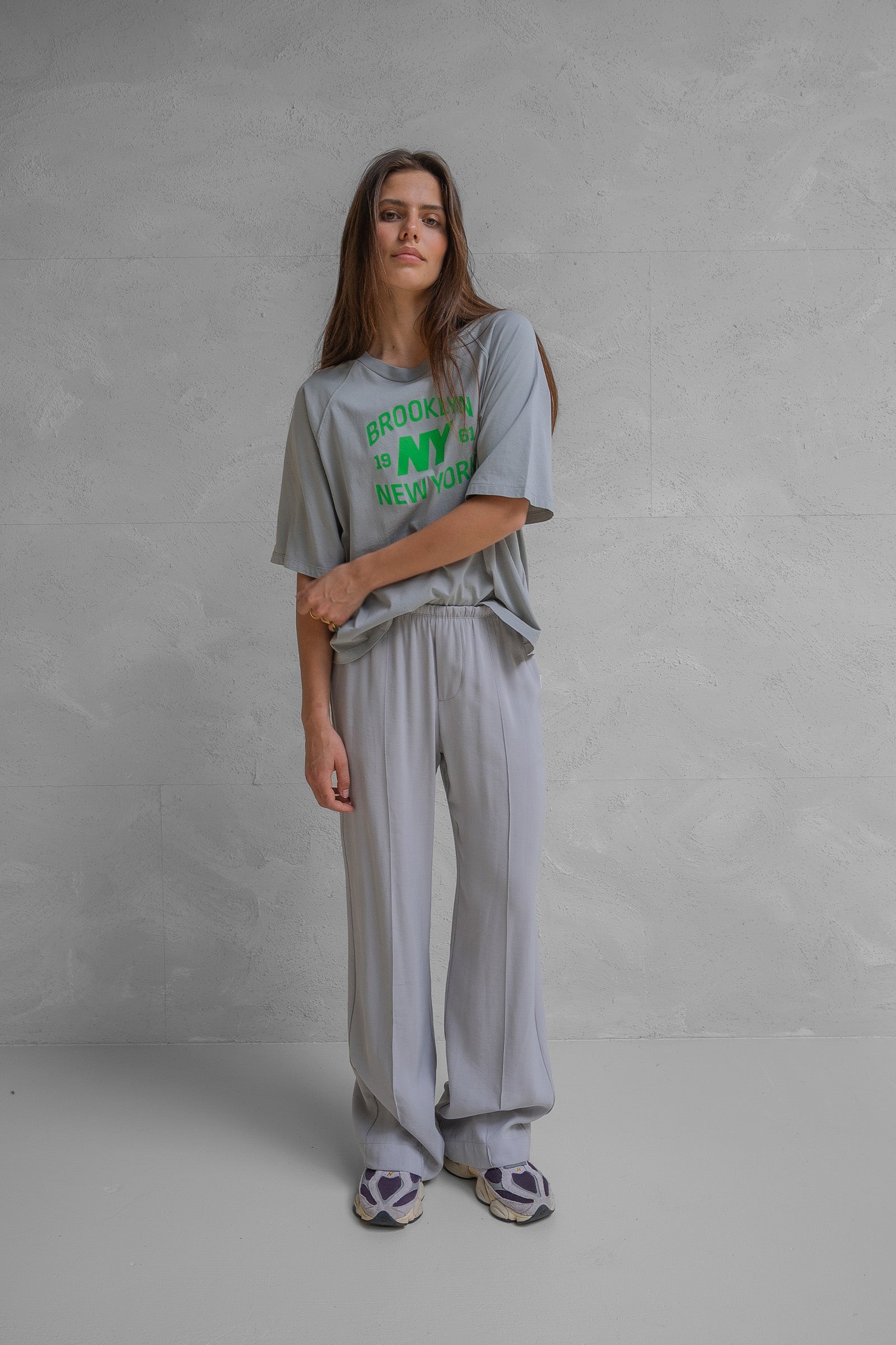 T-SHIRT PRINT (W25F1746) MINERAL - VIBRANT GREEN