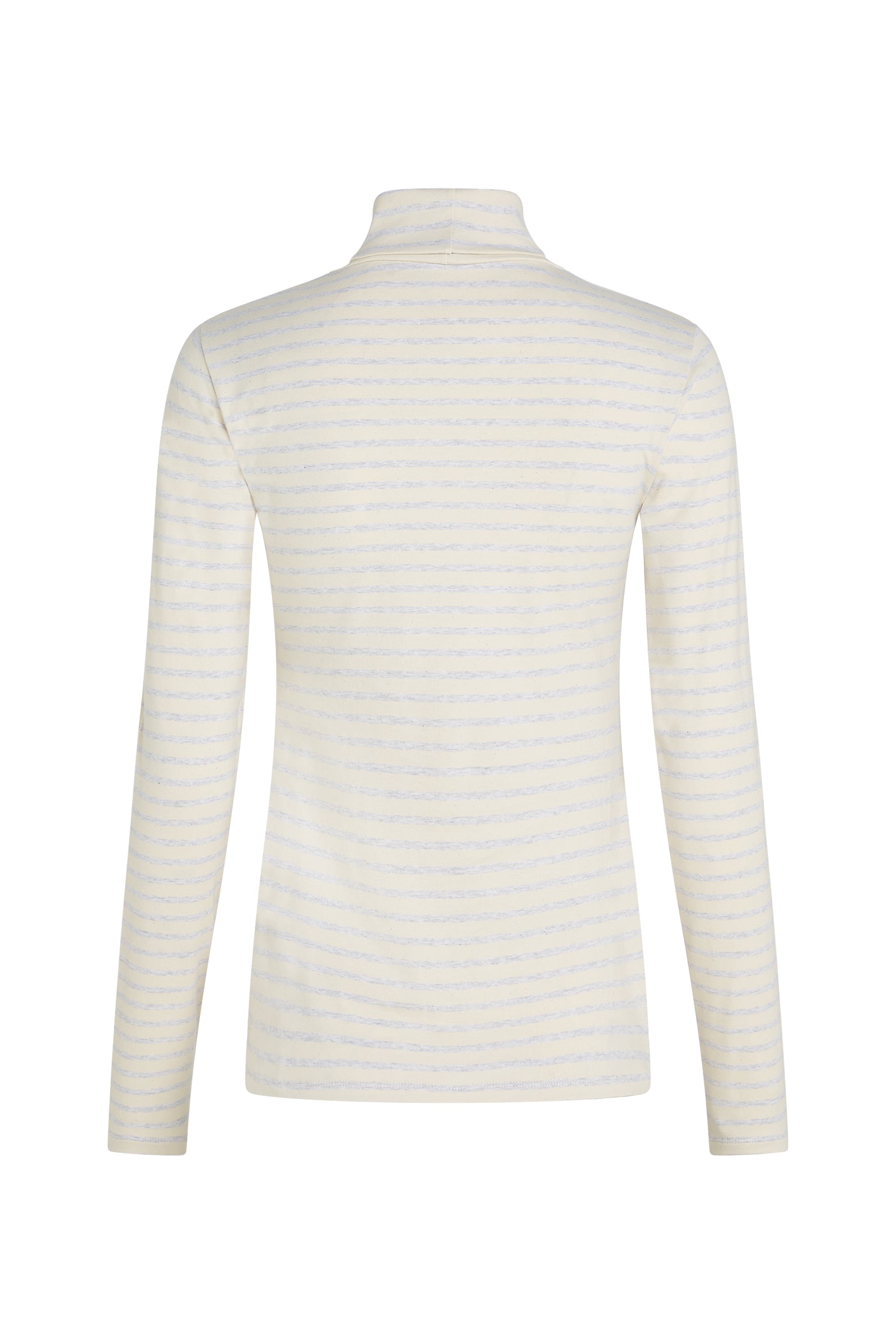 LONGSLEEVE STRIPE (W25F1758LTD) GREY MELANGE