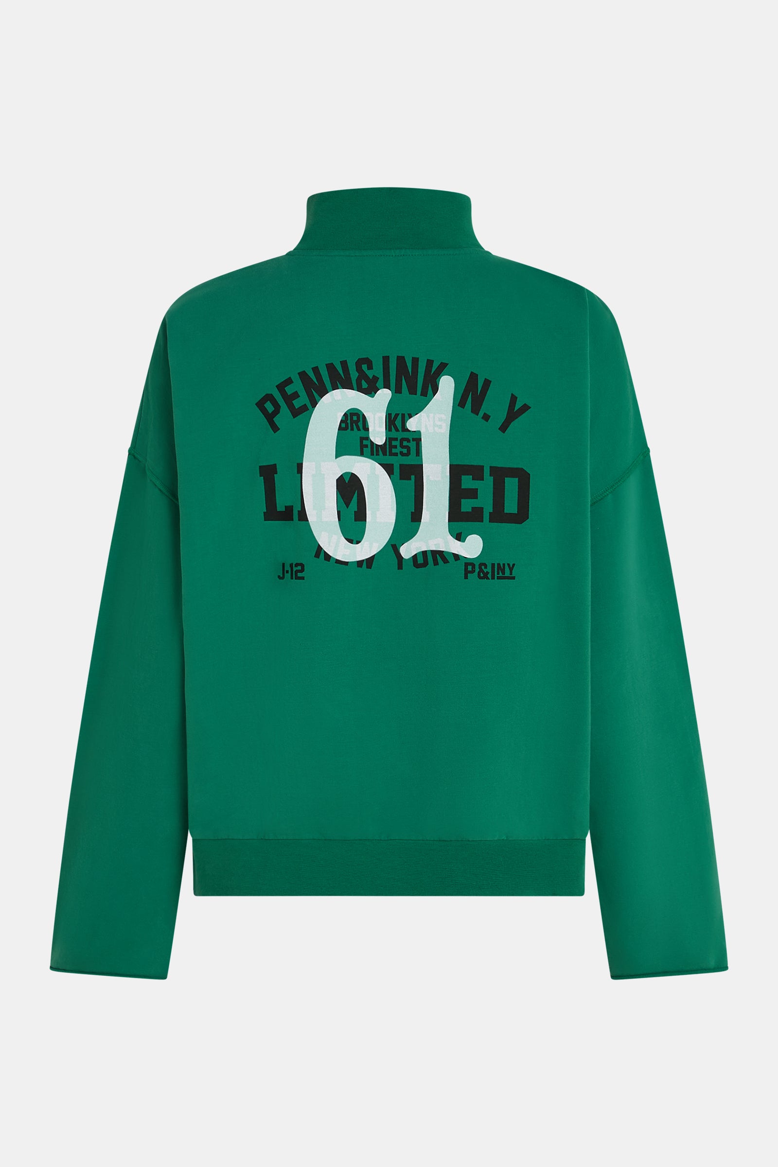 SWEATER PRINT (W25F1764LTD) GREEN - BLACK