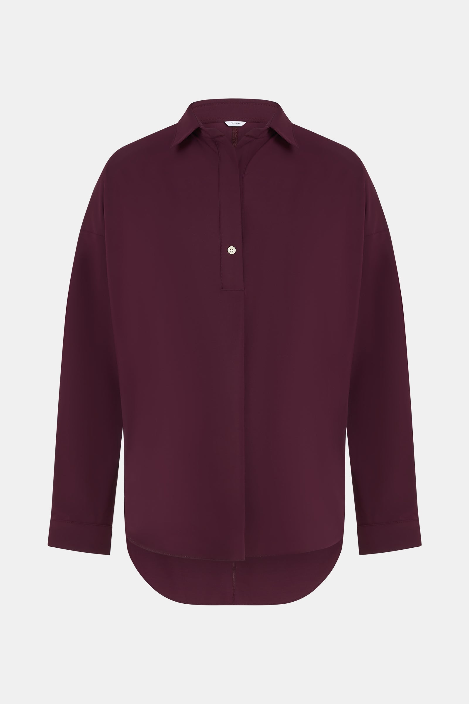 BLOUSE (W25M-MAGDA) AUBERGINE