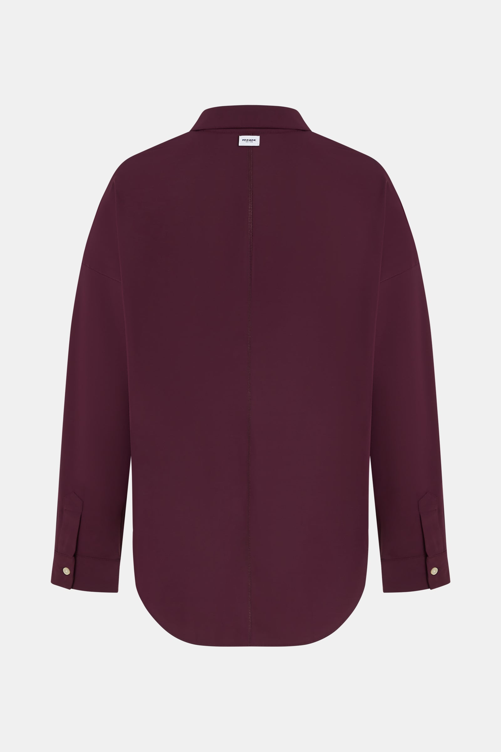 BLOUSE (W25M-MAGDA) AUBERGINE