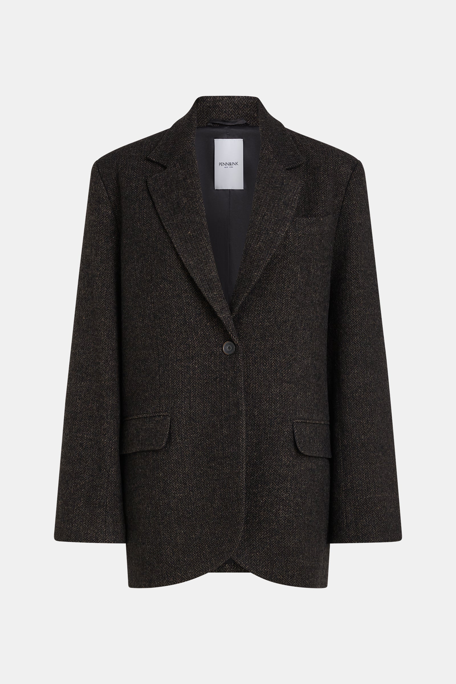 BLAZER (W25N1622) BLACK MELANGE