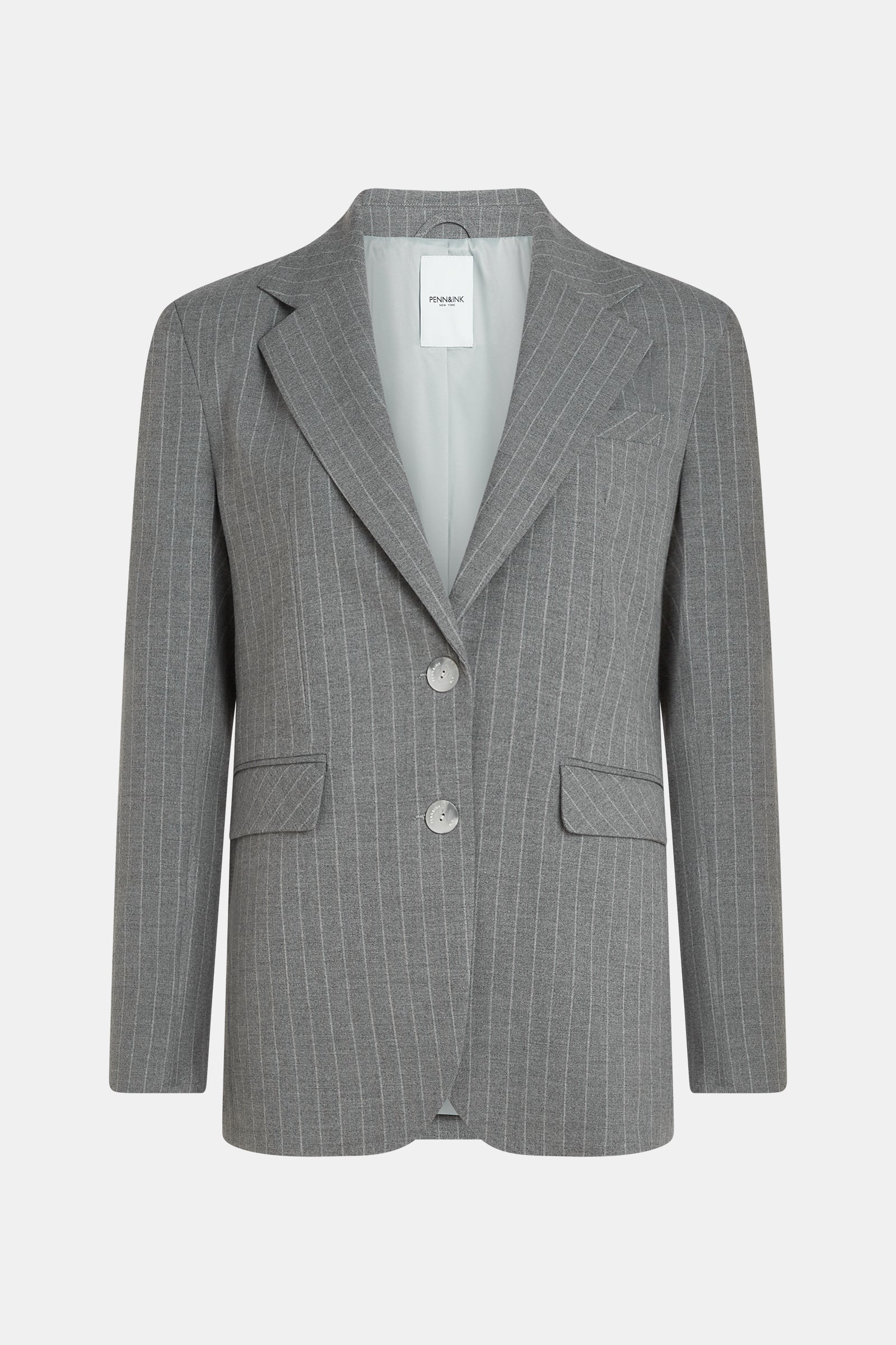 BLAZER STRIPE (W25N1623) GREY MELANGE